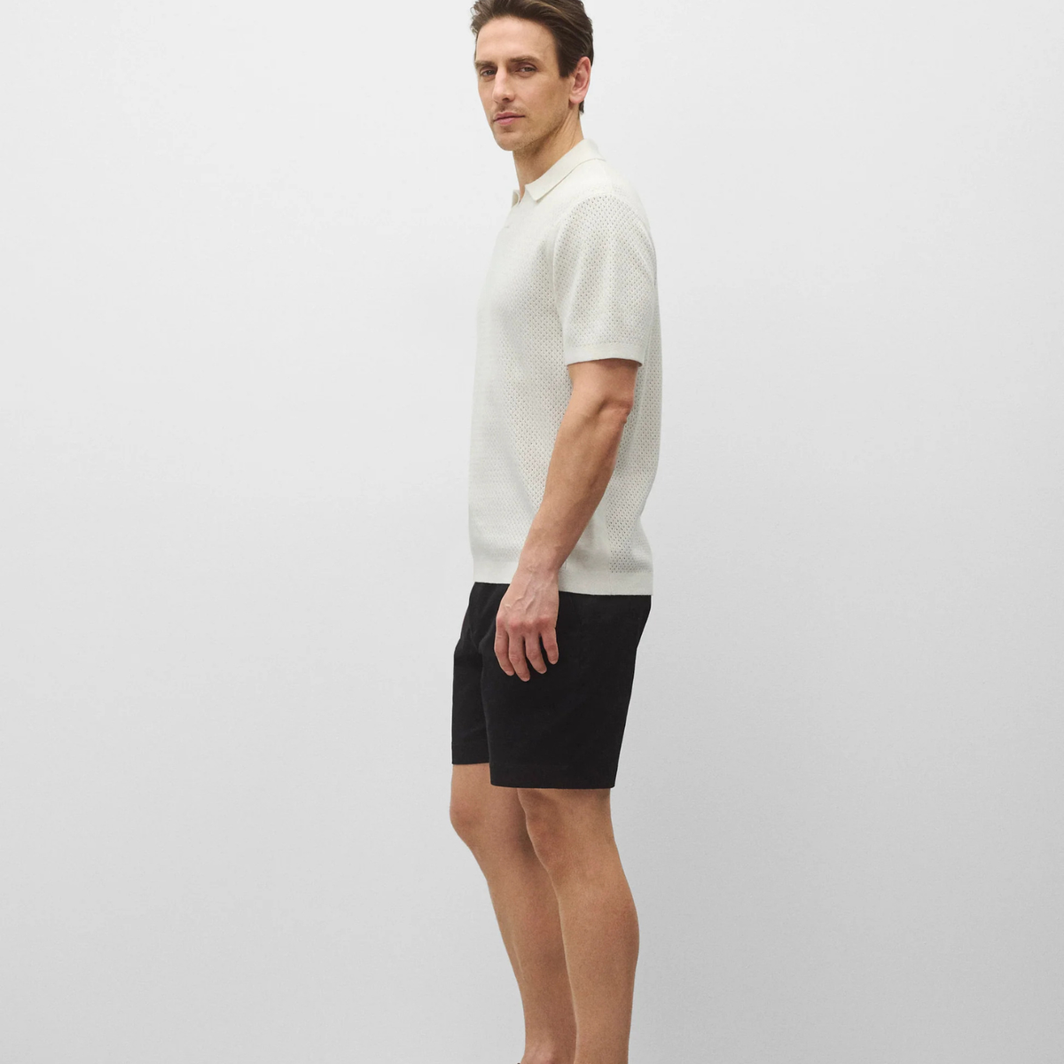 Cotton Linin Victor Polo Ivory