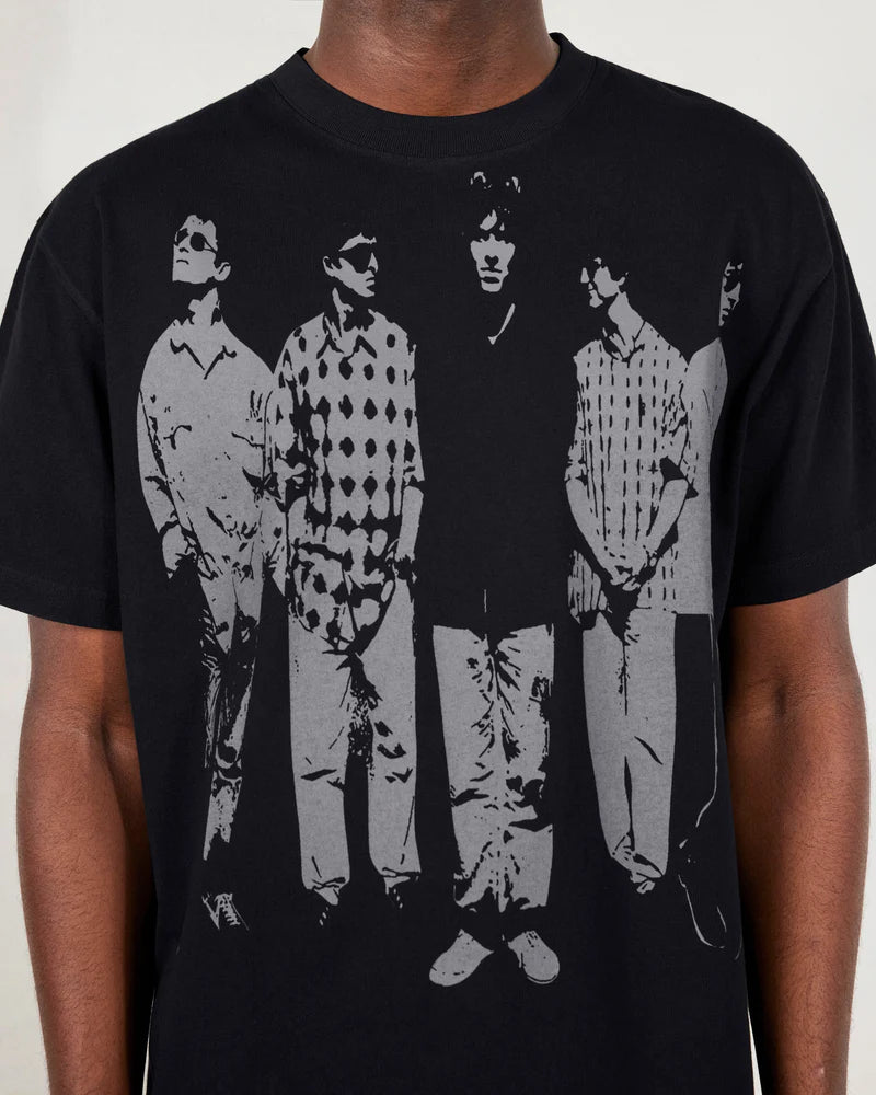 Pleasures Definitely Heavyweight Shirt Faded Black
