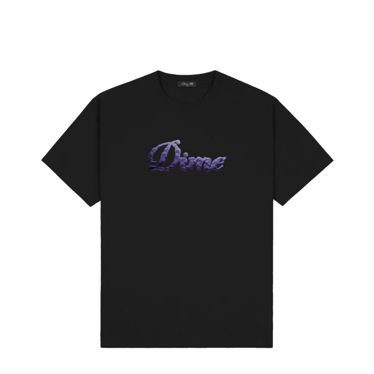 DIME Cursive Cloud T-Shirt Black