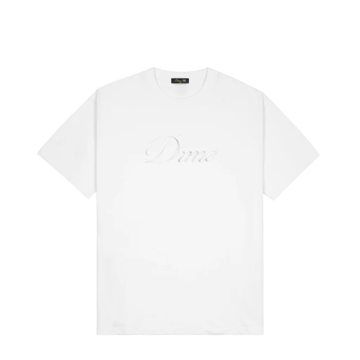 DIME Cursive T-Shirt White