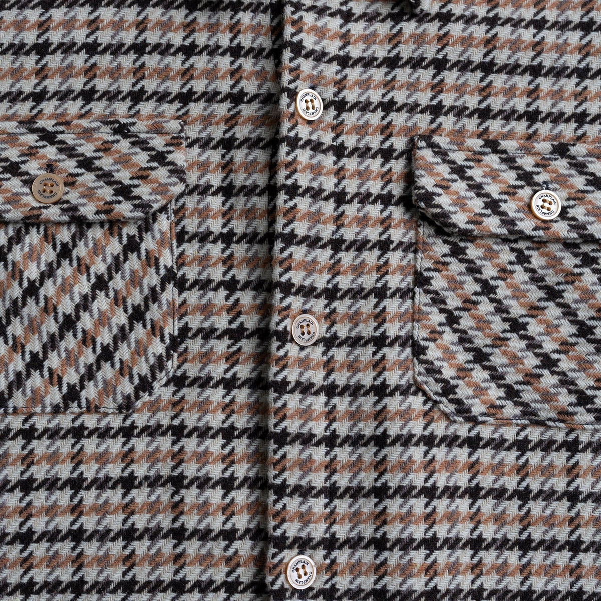 Champlain Lodge Overshirt Cream