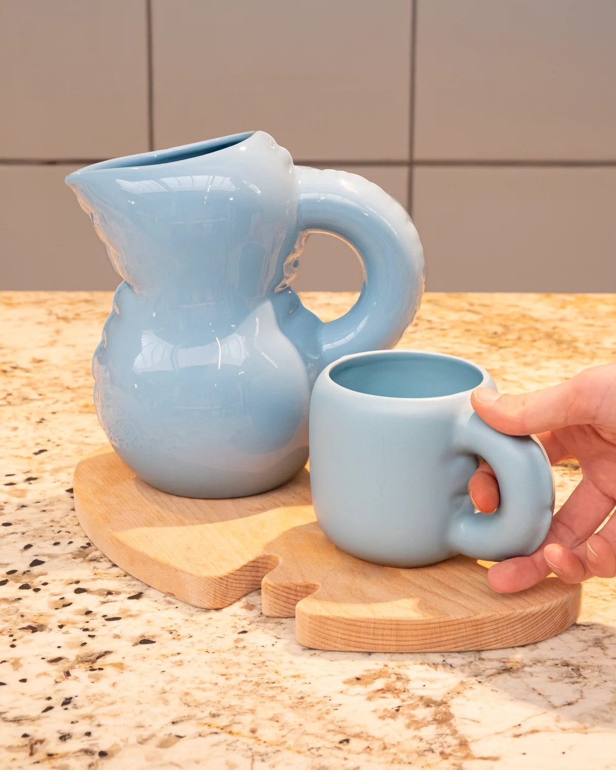 Home Studyo Mug 'Gaston' Sky Matte