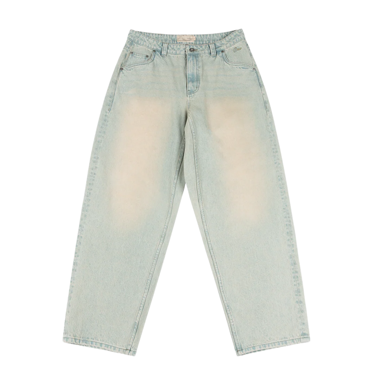 Dime Baggy Denim Pants Sandblasted Sky Blue