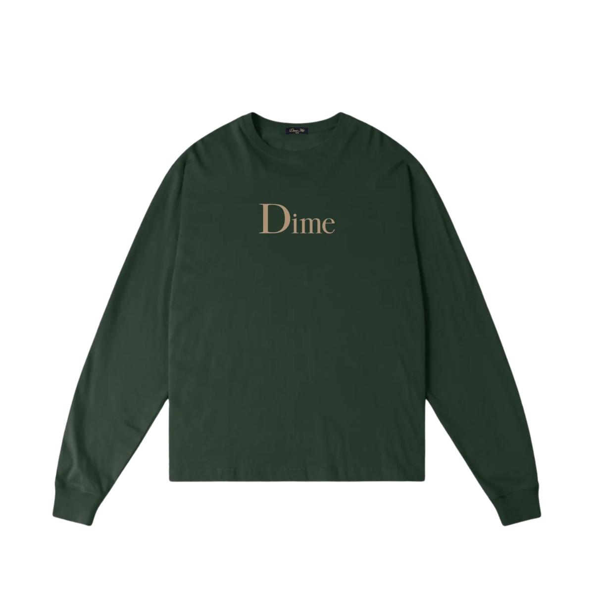 Dime Classic Big Logo LS T-Shirt Mountain Green