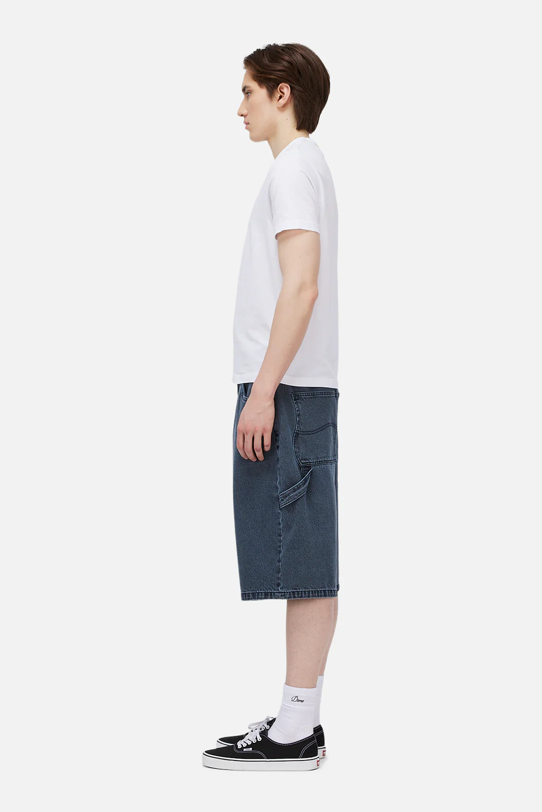 Dime Classic Denim Shorts Overdyed Blue