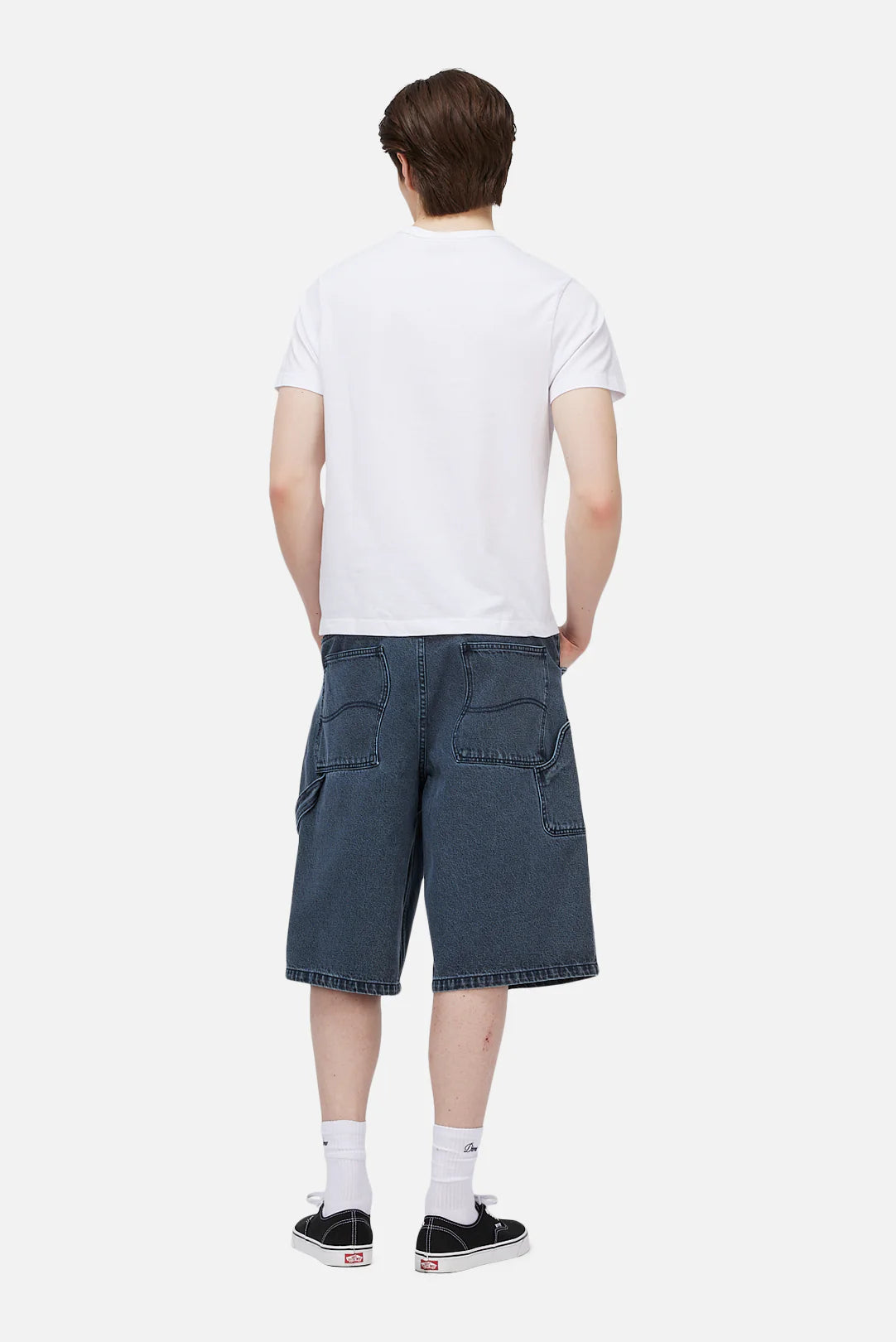 Dime Classic Denim Shorts Overdyed Blue