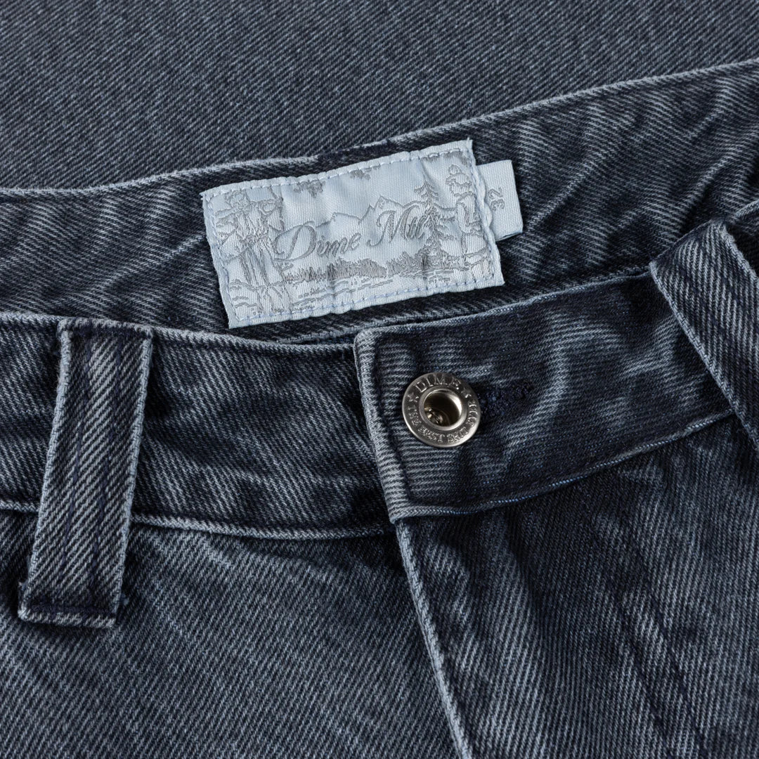 Dime Classic Denim Shorts Overdyed Blue