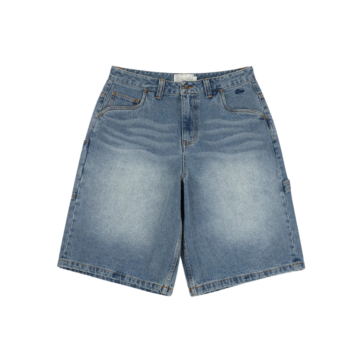Dime Classic Denim Shorts Sandblasted Indigo