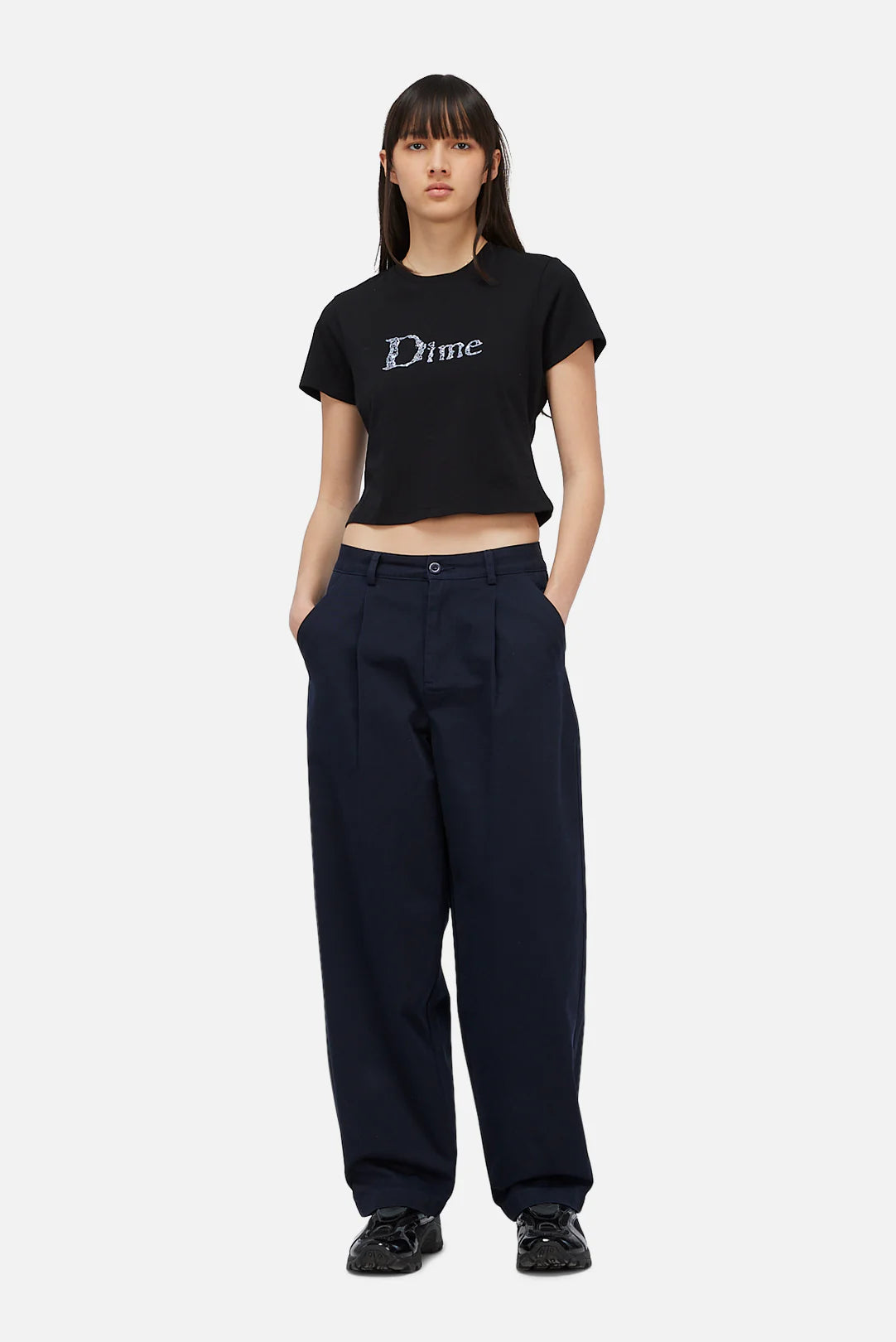 Dime Classic Liquid Tee Black
