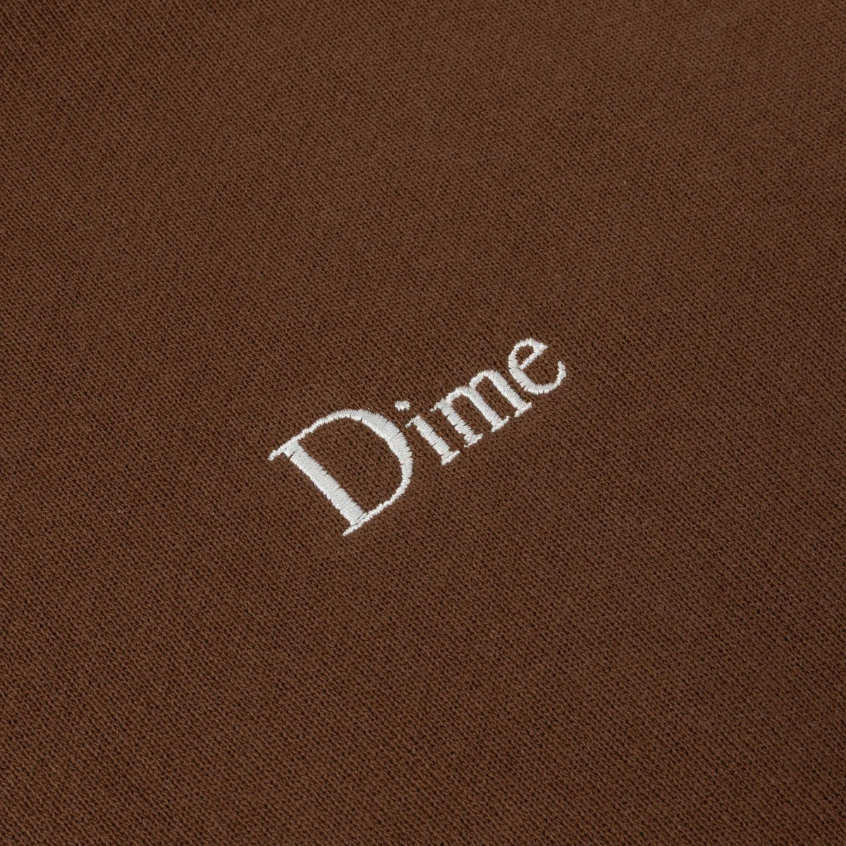Dime Classic Logo Hoodie Americano