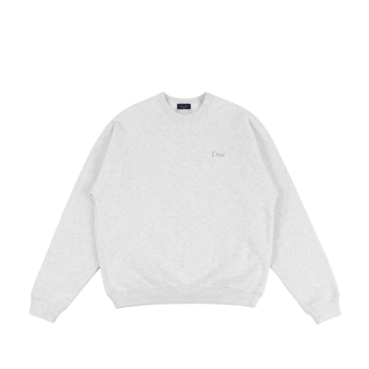 Dime Classic Small Logo Crewneck Ash