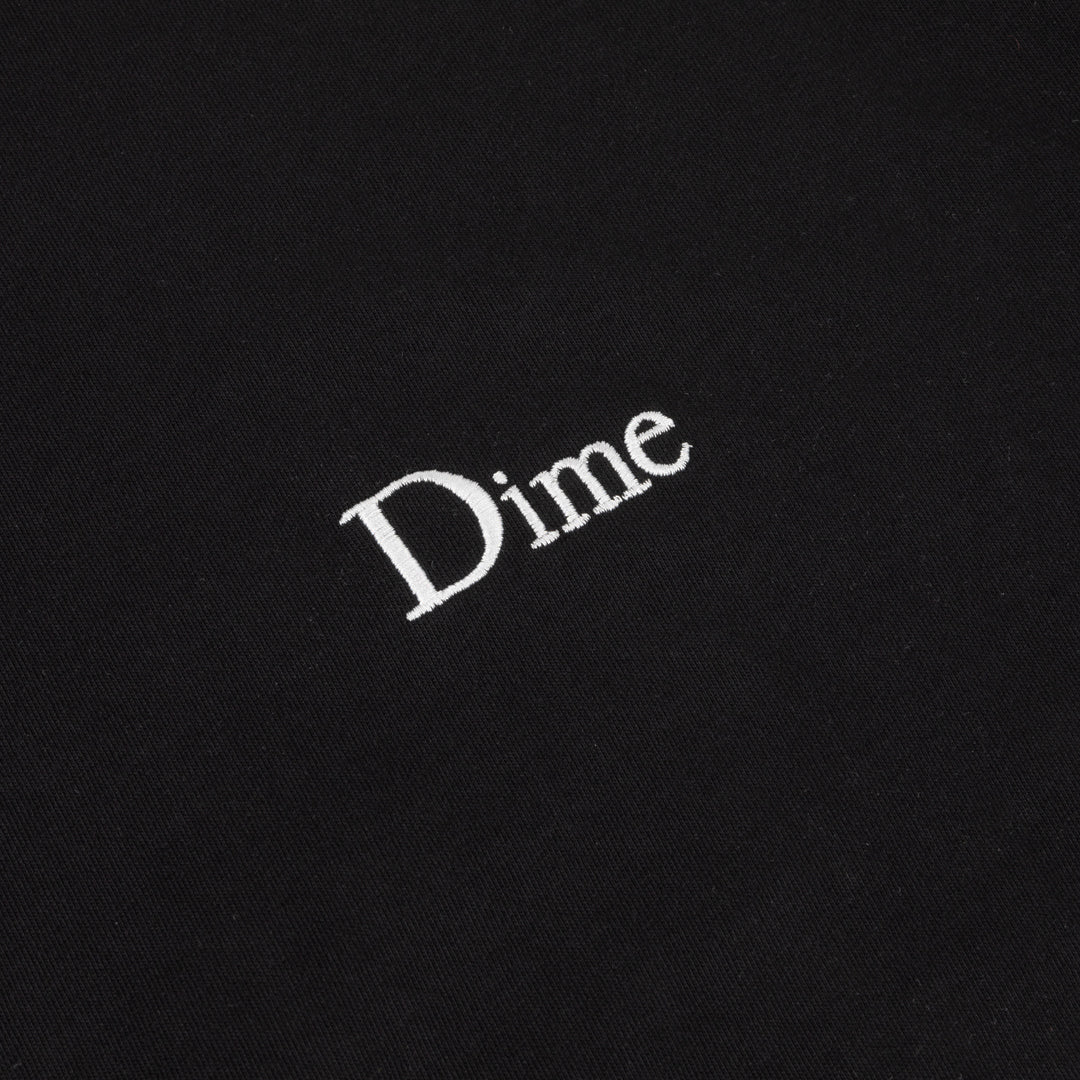 Dime Classic Small Logo T-Shirt Black