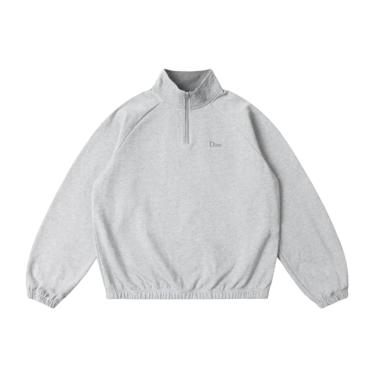 Dime Classic Terry Quarter Zip Heather Gray