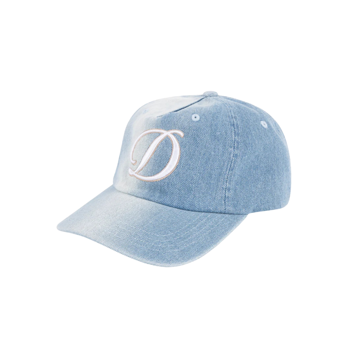 Dime Cursive Denim Worker Cap Blue Washed
