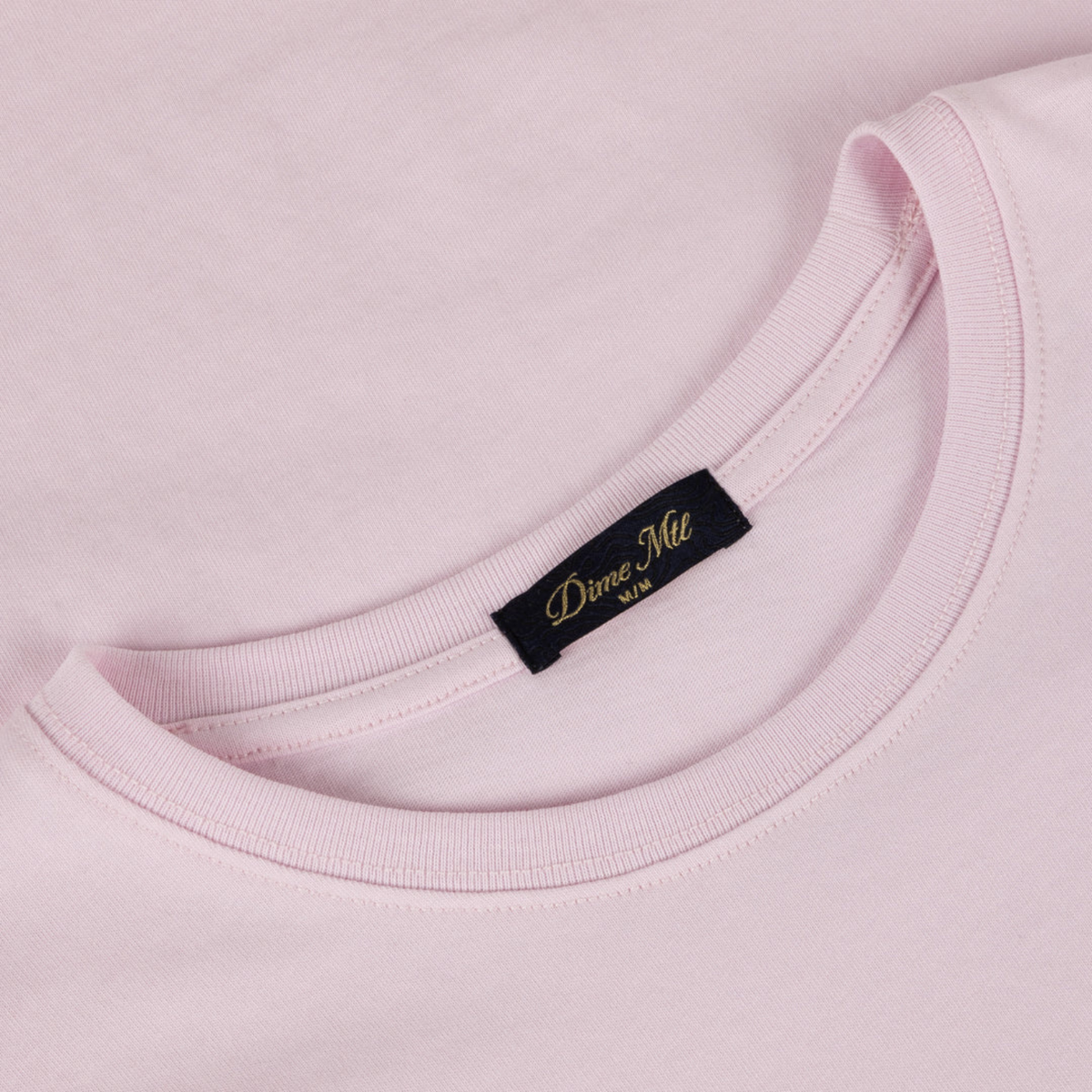 Dime Cursive Smashed T-Shirt Light Pink