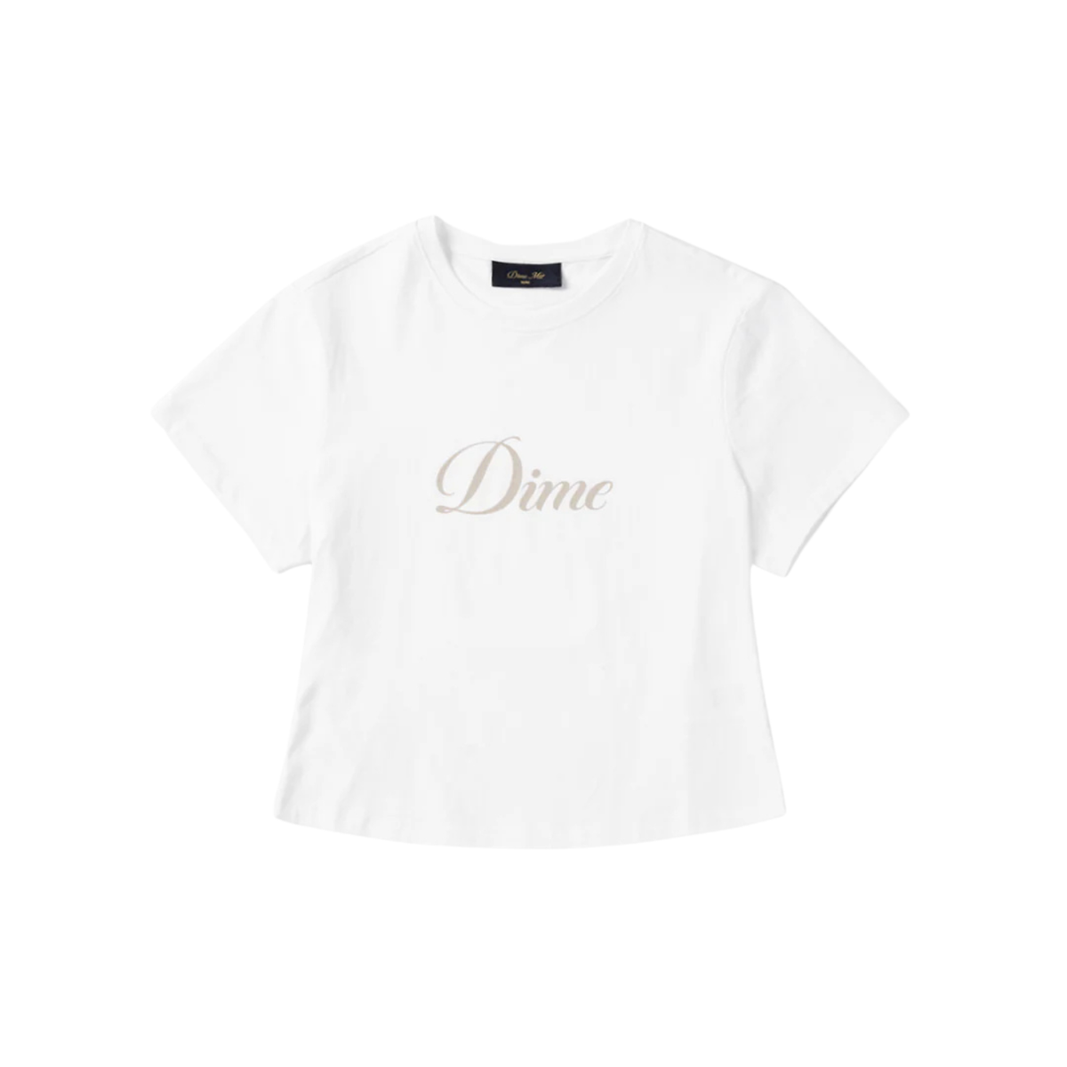 Dime Women's Cursive Tee White