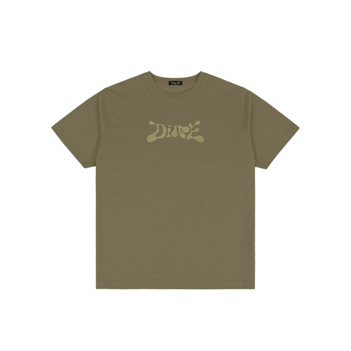 Dime Fingerprint T-Shirt Ivy Green