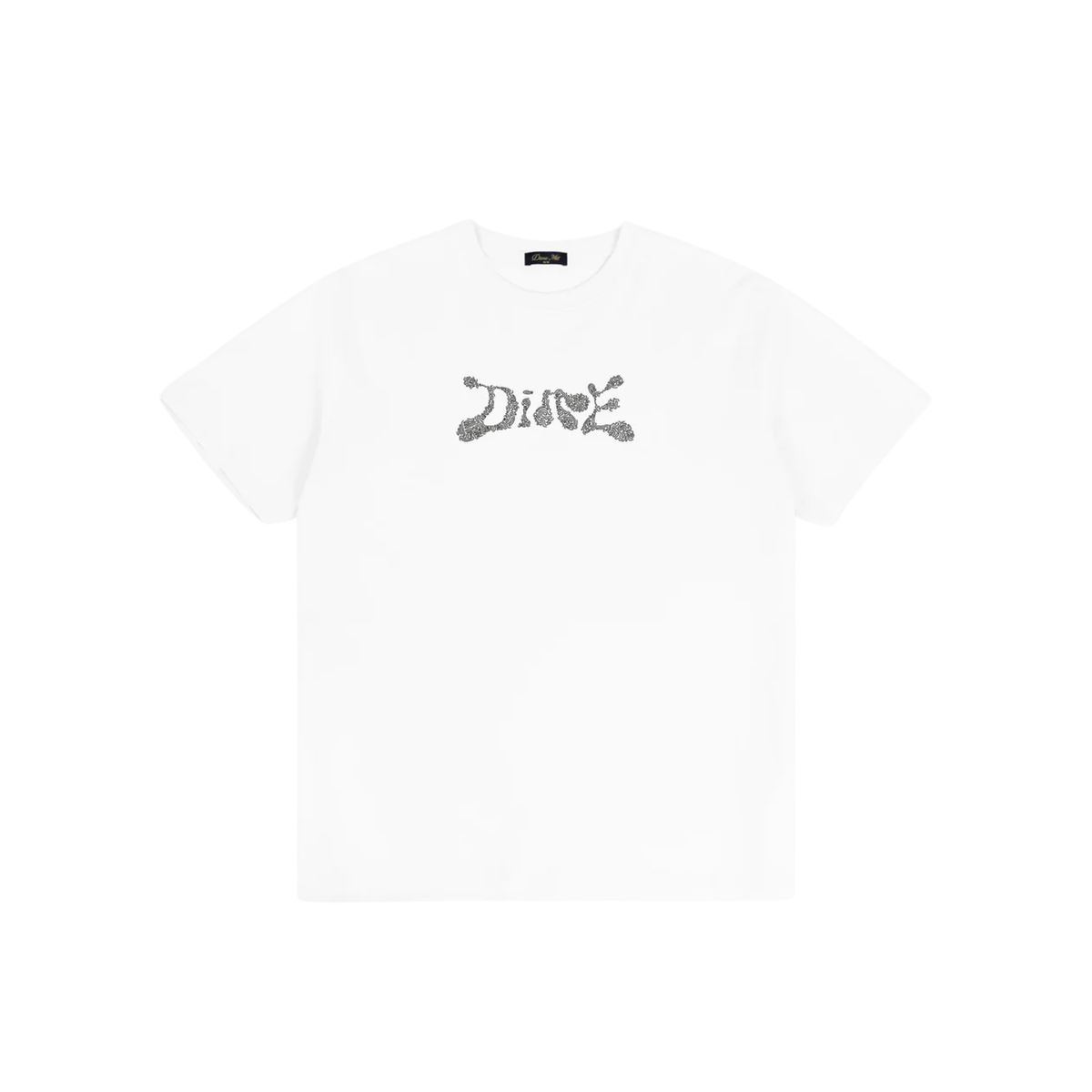 Dime Fingerprint T-Shirt White