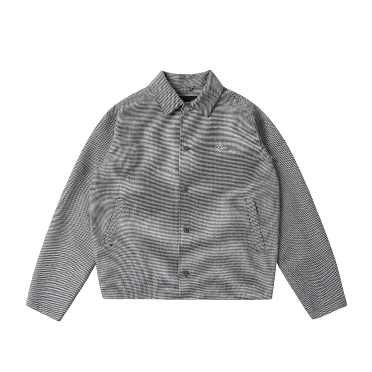 Dime Houndstooth Jacket Gray