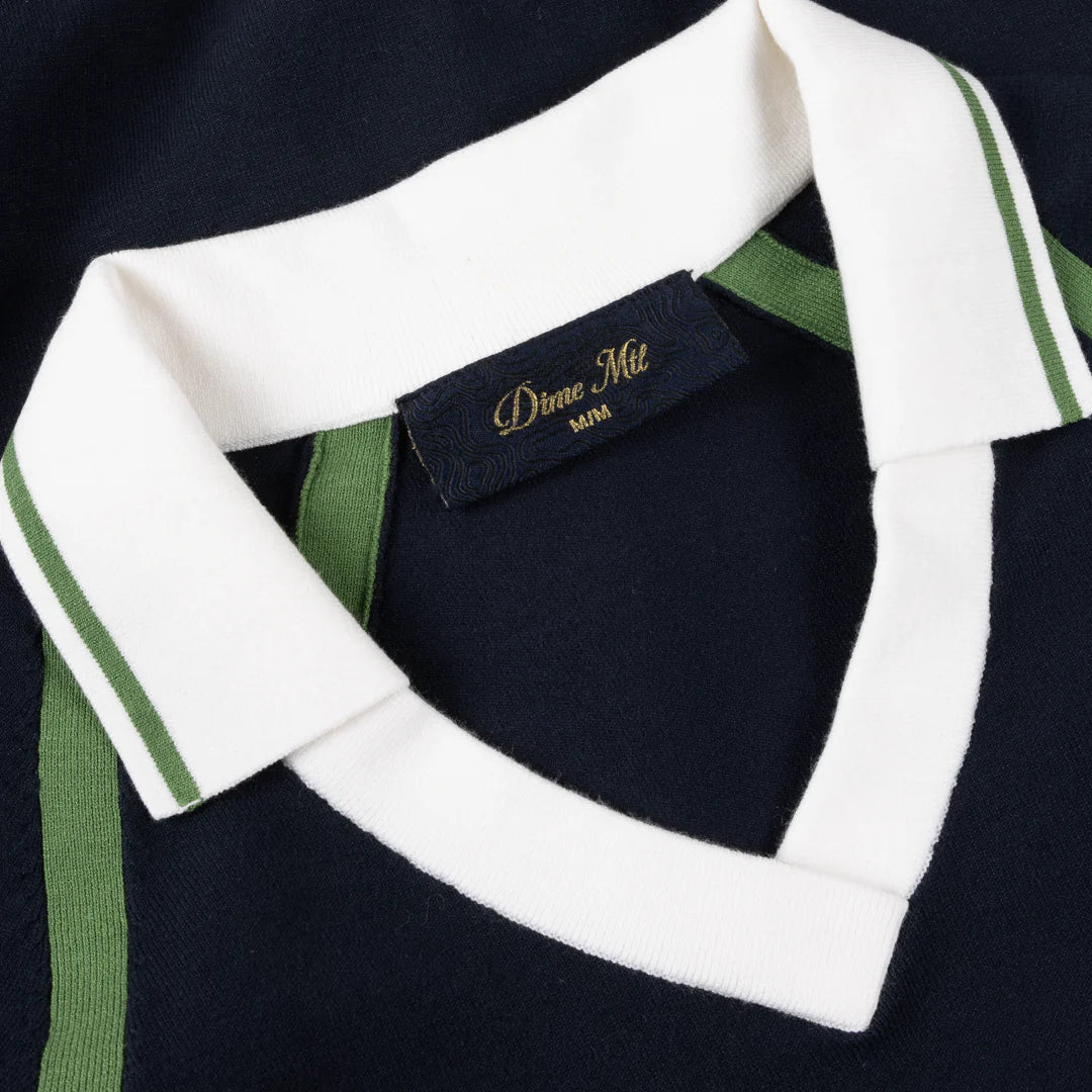 Dime Knitted Jersey Navy