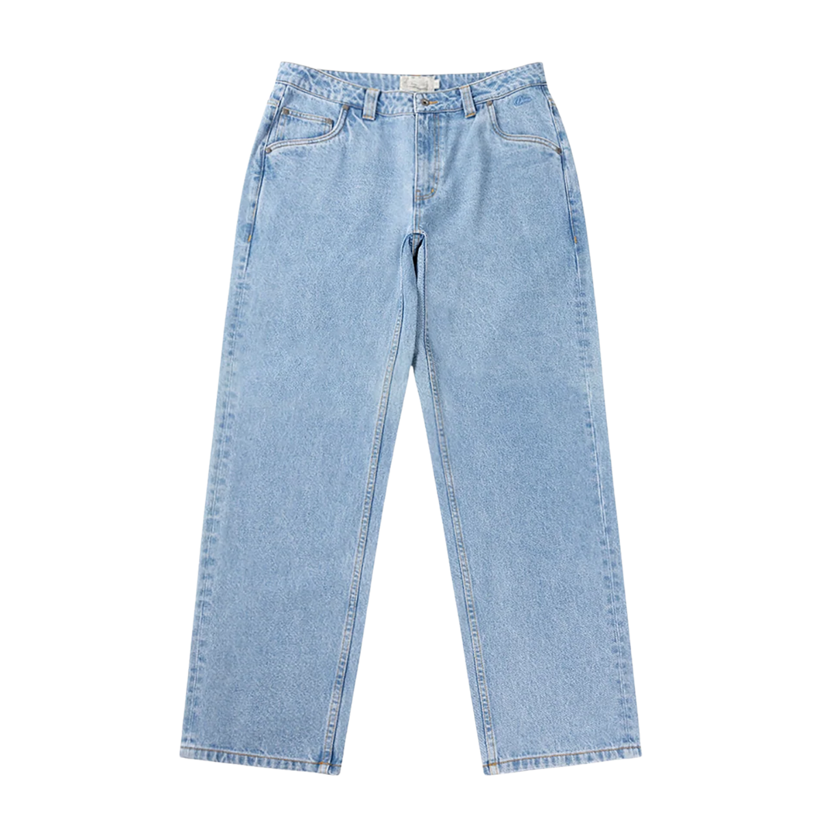 Dime Relaxed Denim Pants Blue Washed
