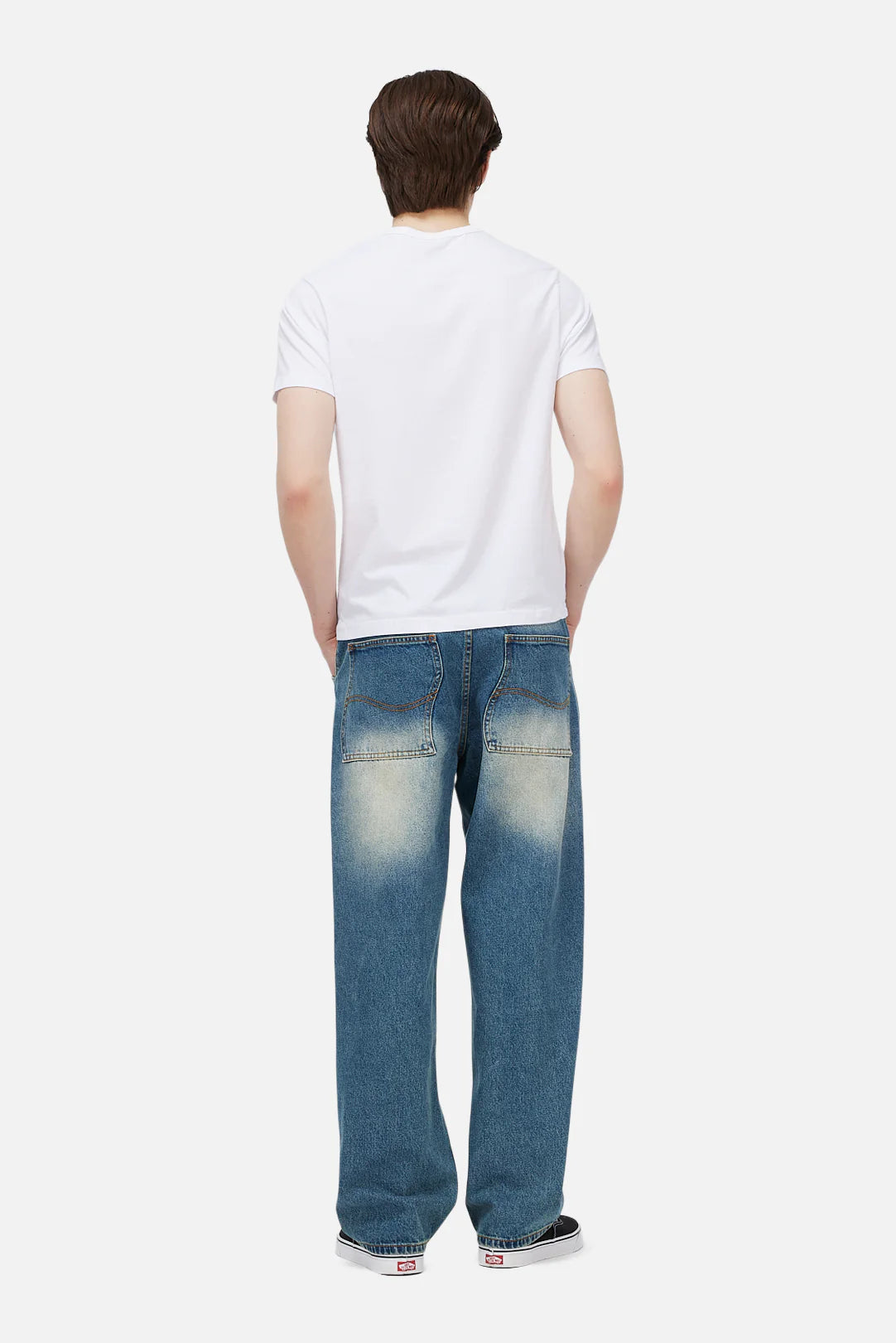 Dime Relaxed Denim Pants Sandblasted Indigo