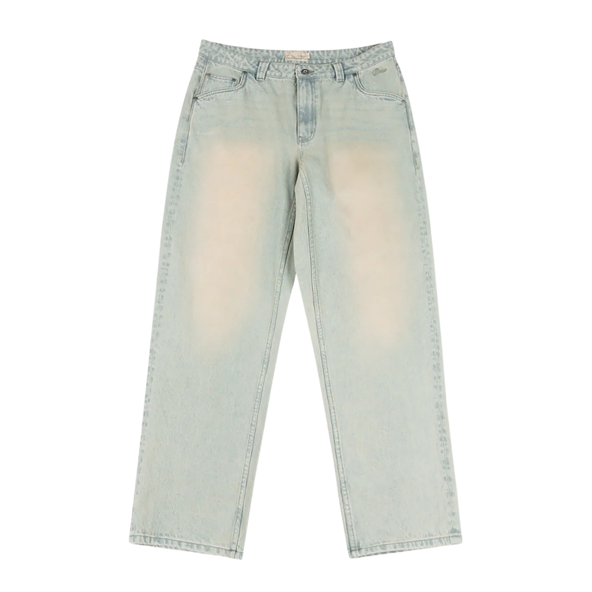 Dime Relaxed Denim Pants Sandblasted Sky Blue
