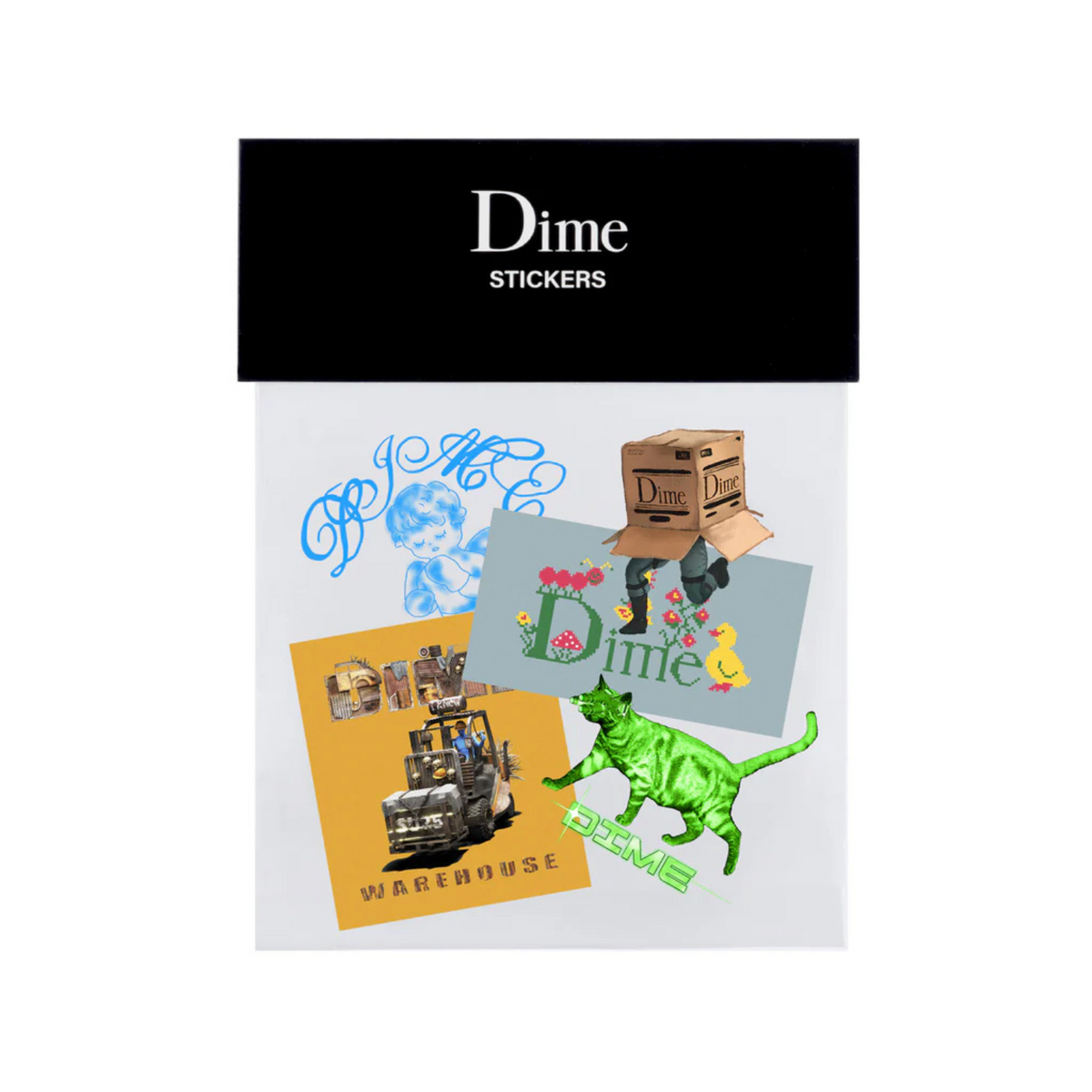 Dime Sticker Pack - Multi