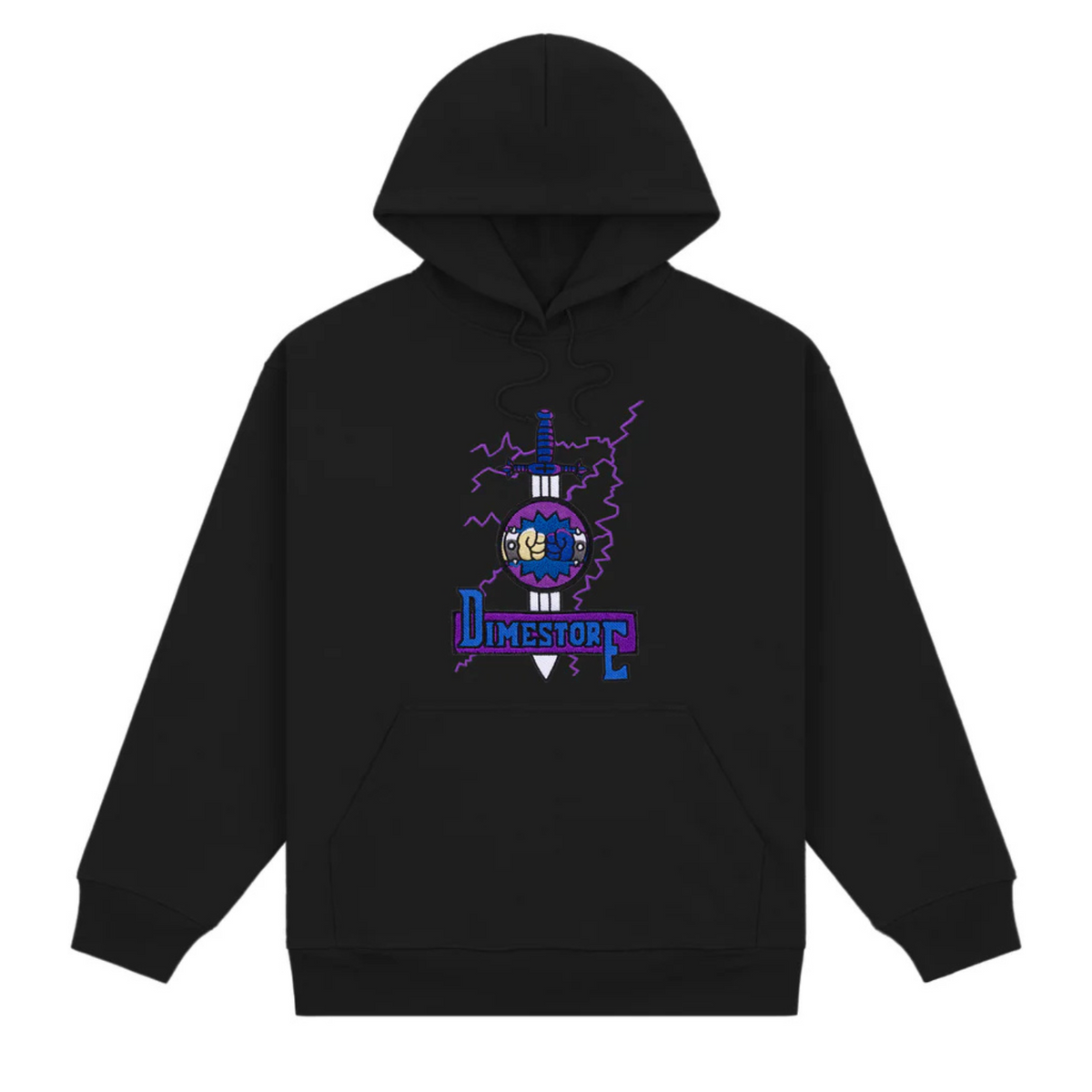 Dime Storm Hoodie Black 