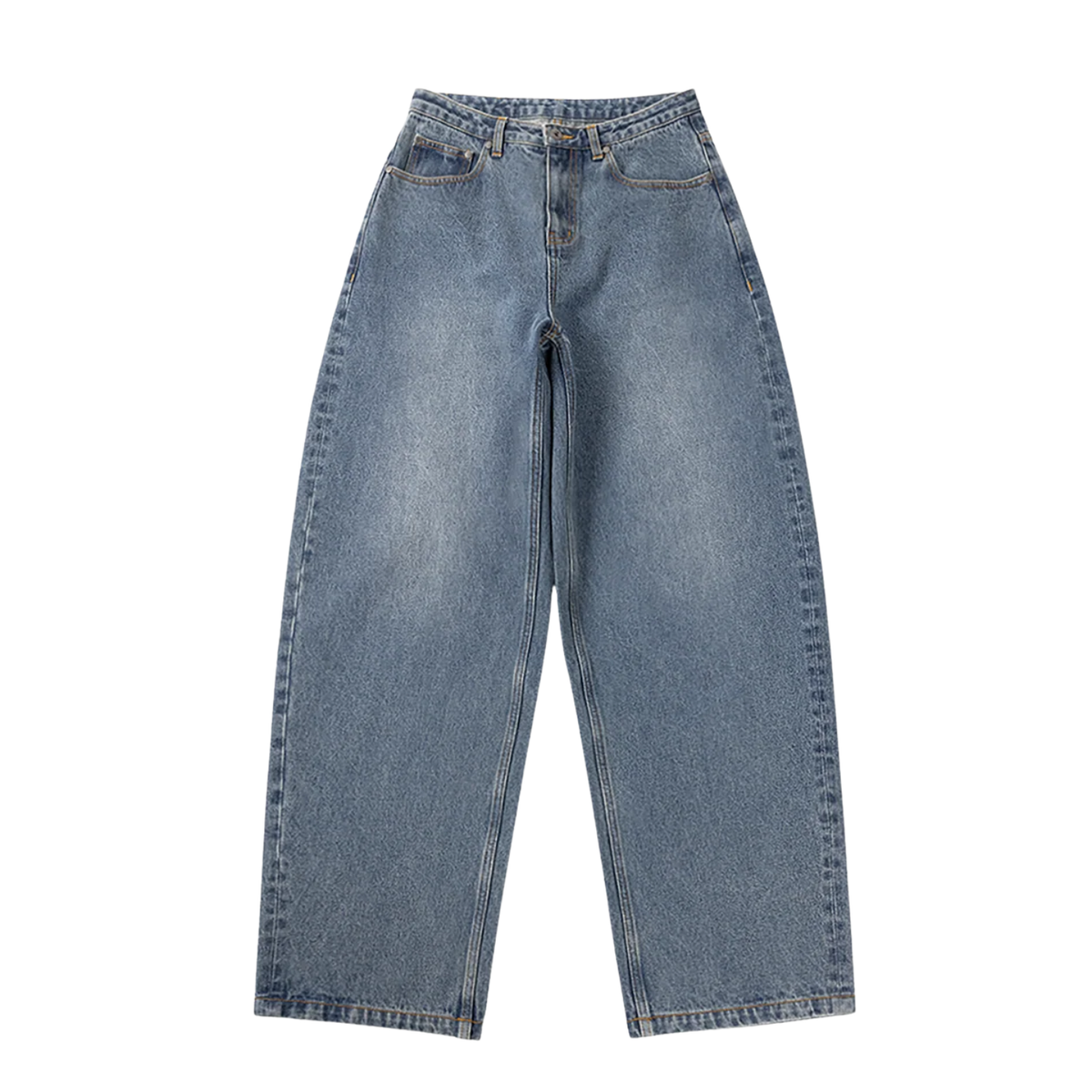 Dime W Baggy Denim Pants Indigo Washed