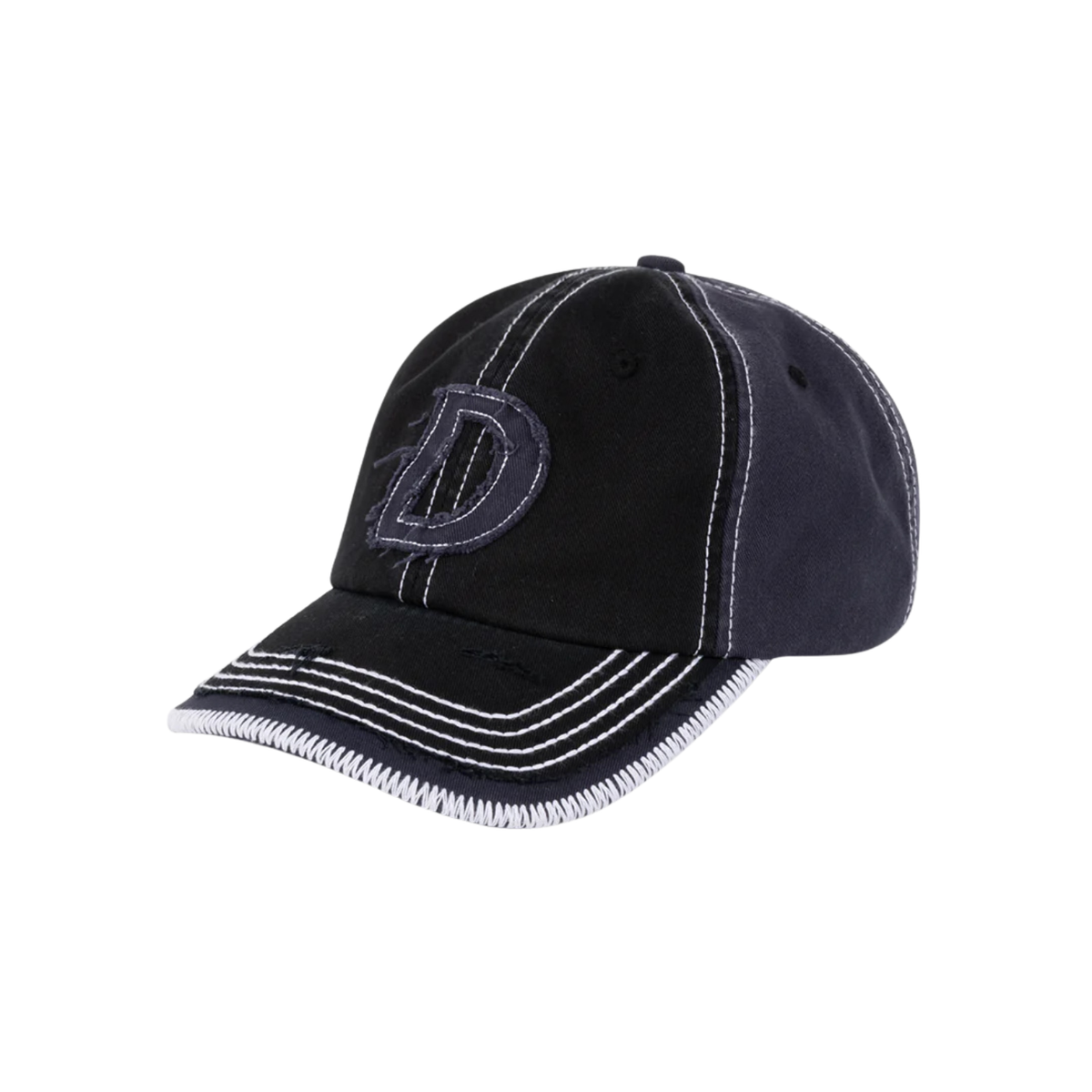Dime Wavy D Low Pro Cap Black