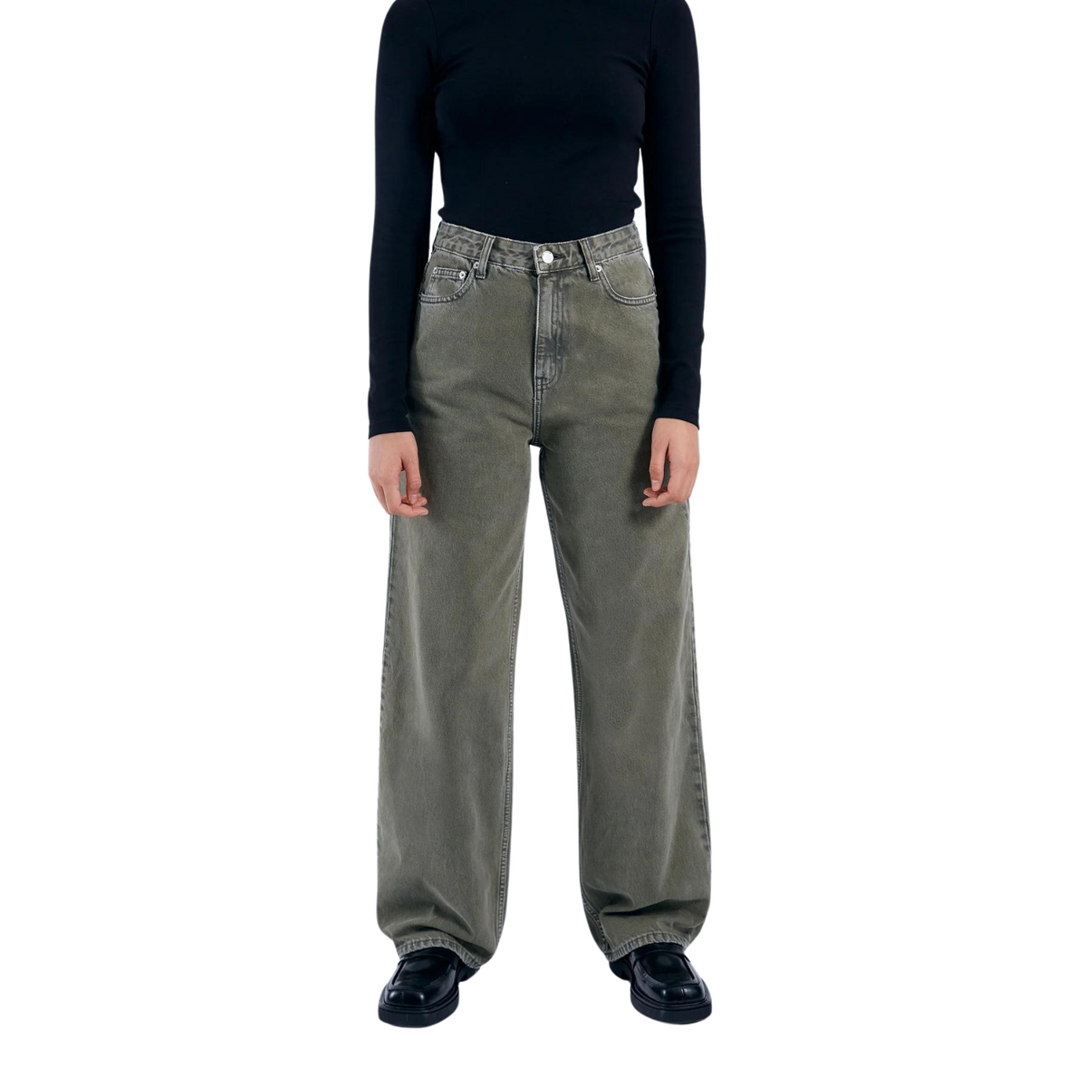 Dr.Denim Donna Jean Washed Olive