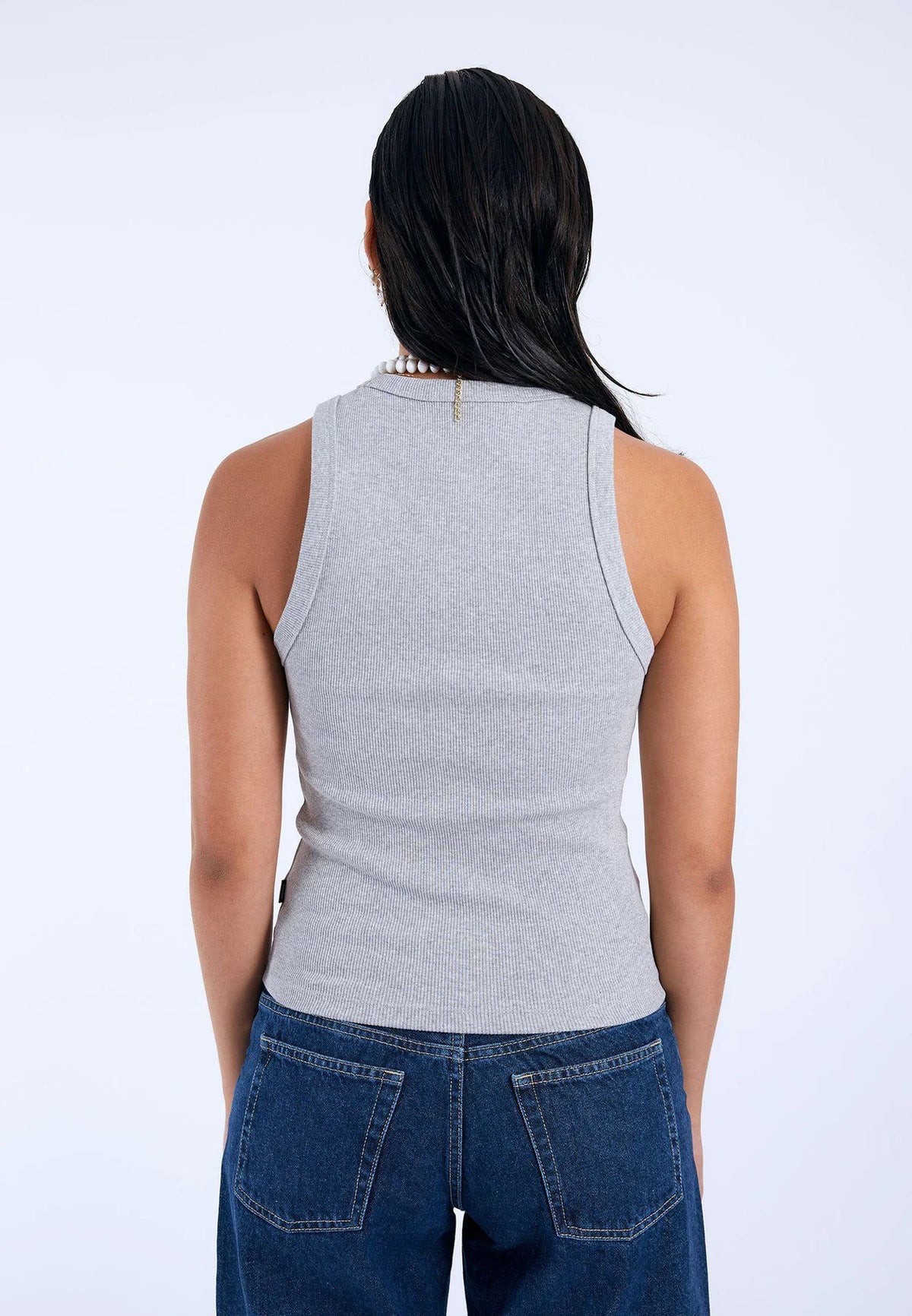 Dr.Denim Etta Top Grey Melange
