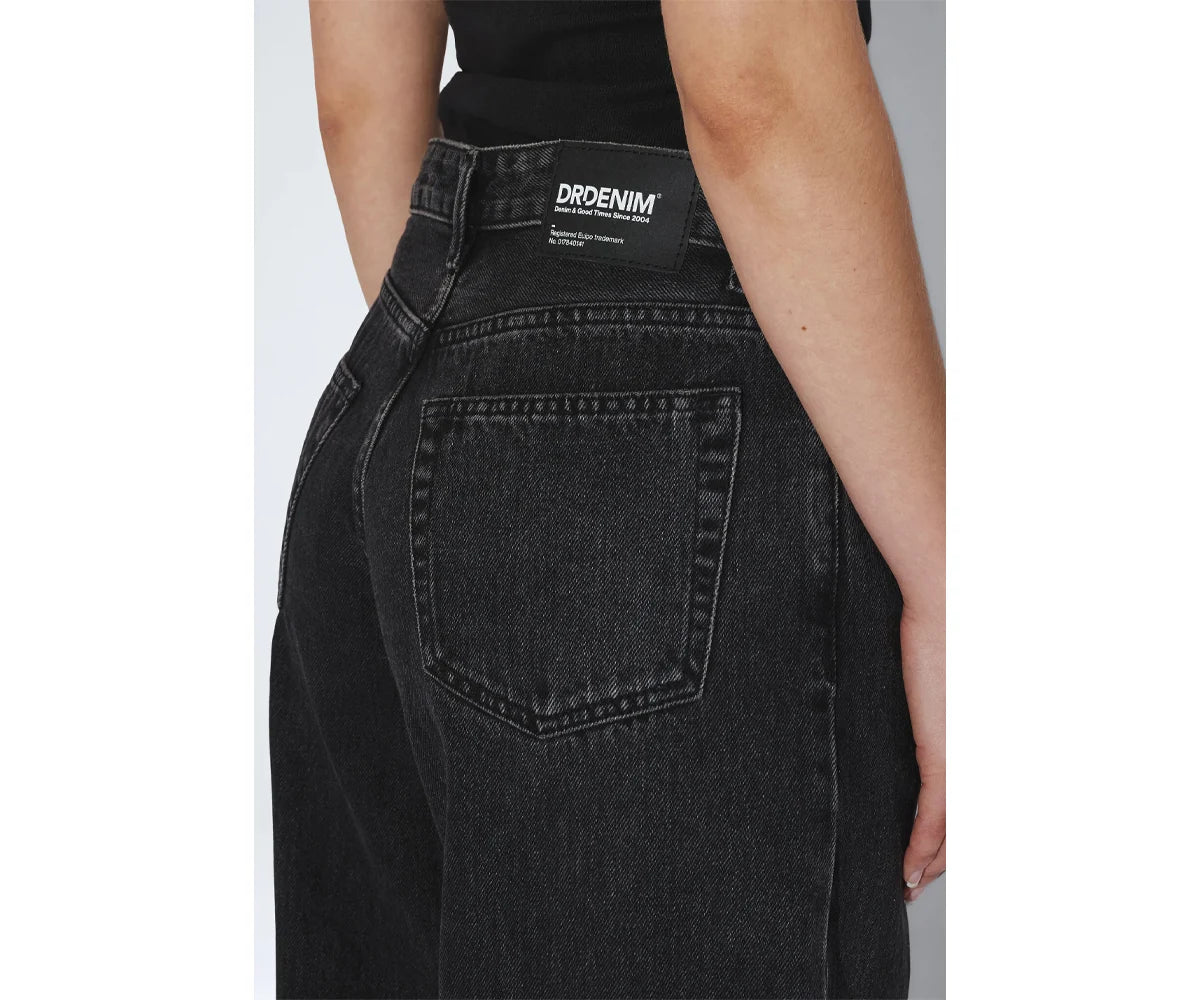 Dr.Denim W Ary Low Baggy Jeans Retro Black