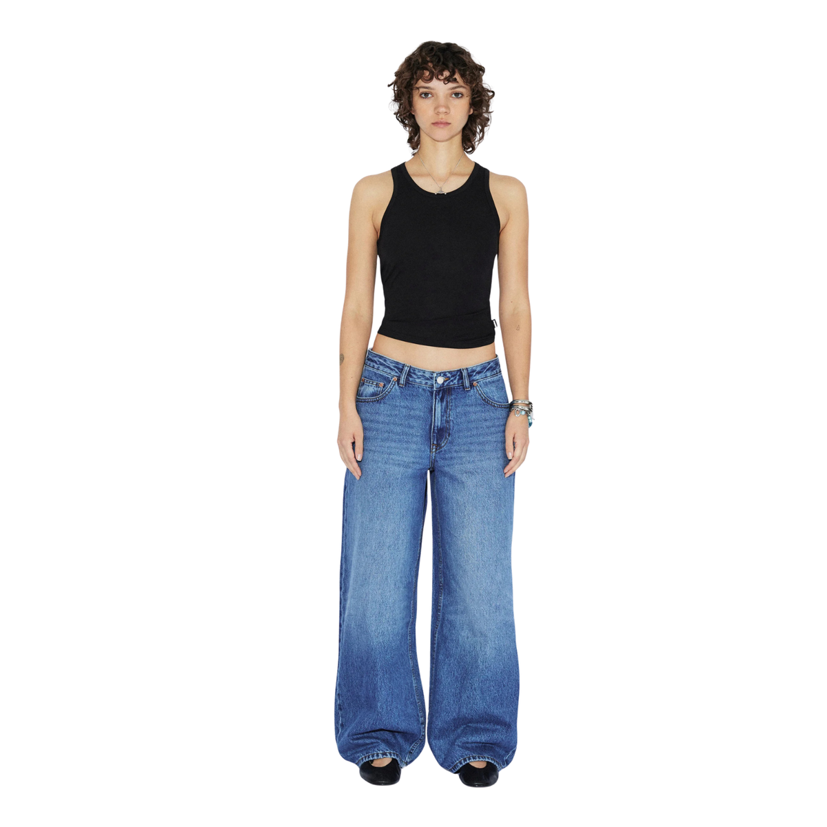 Dr.Denim W Ary Low Baggy Stream Mid Used