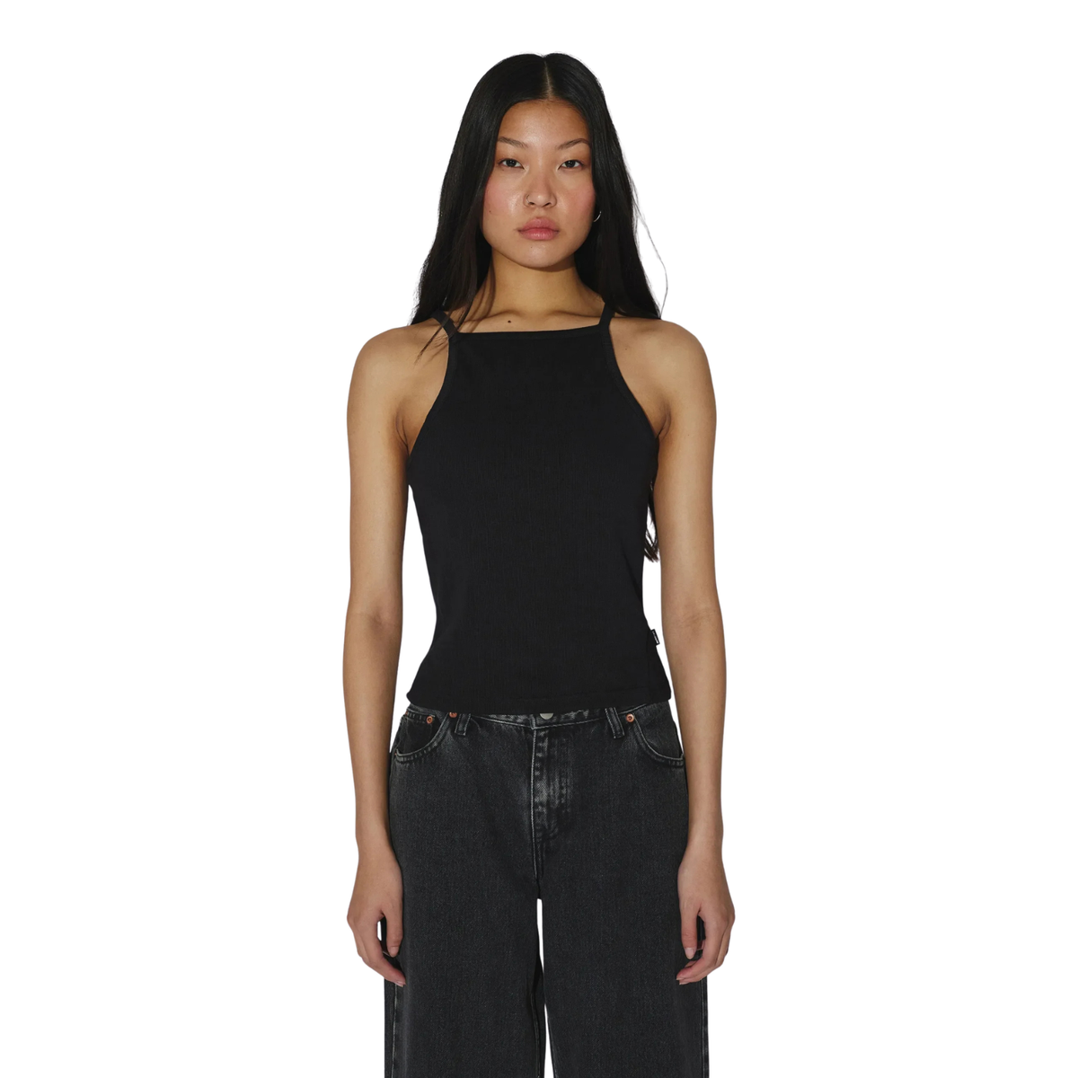 Dr.Denim W Liora Rib Top Black