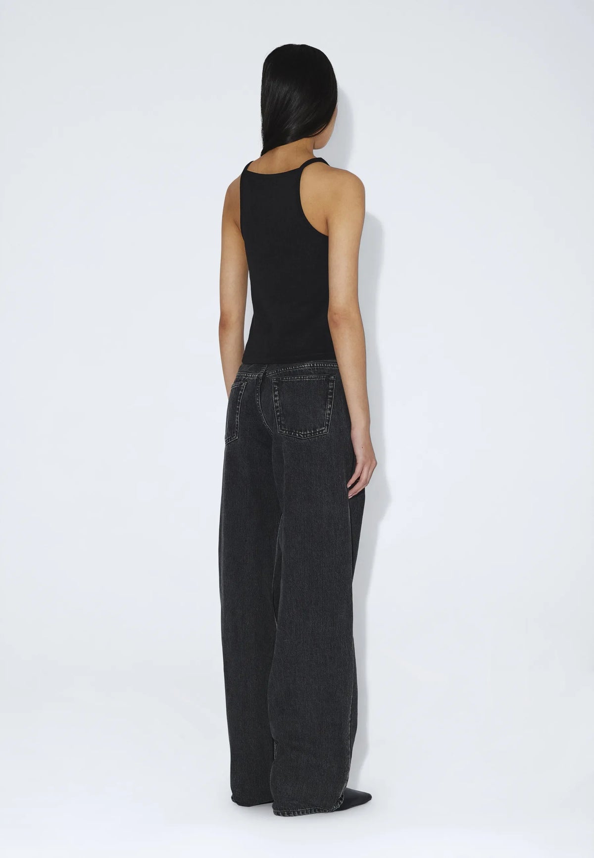 Dr.Denim W Liora Rib Top Black