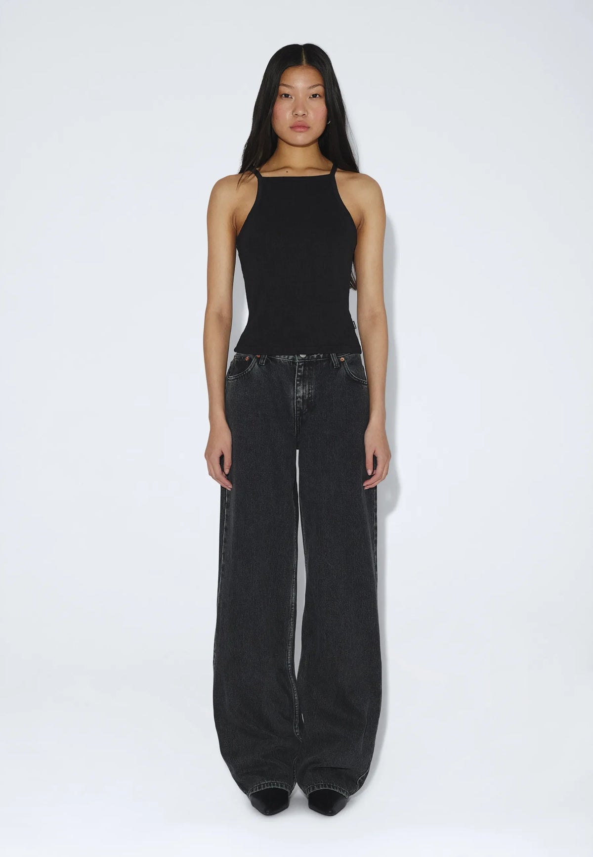 Dr.Denim W Liora Rib Top Black
