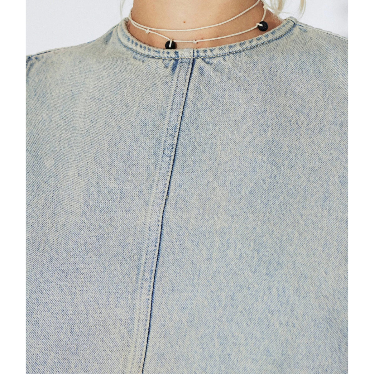 Dr. Denim Erin Top Stream Light Sand