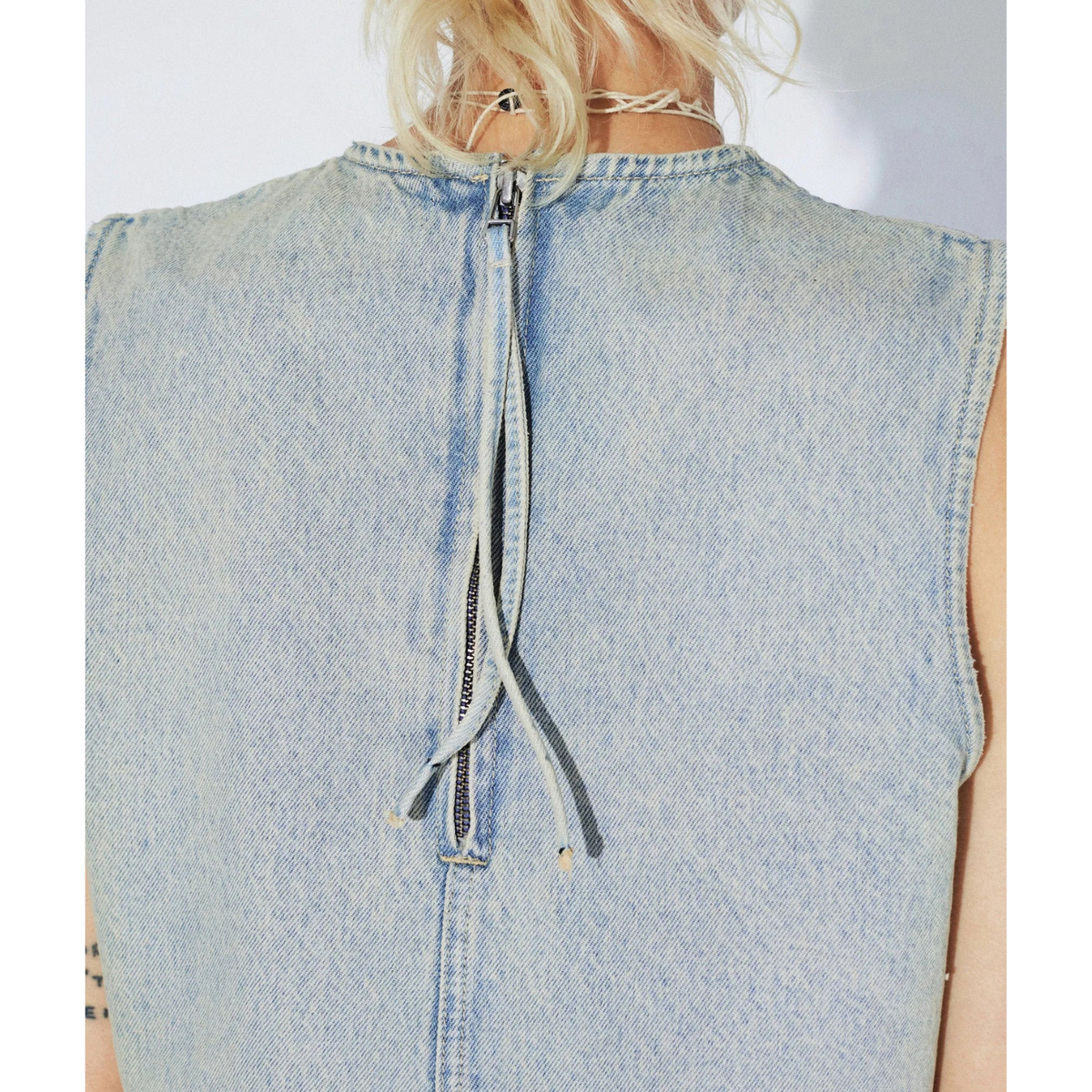 Dr. Denim Erin Top Stream Light Sand