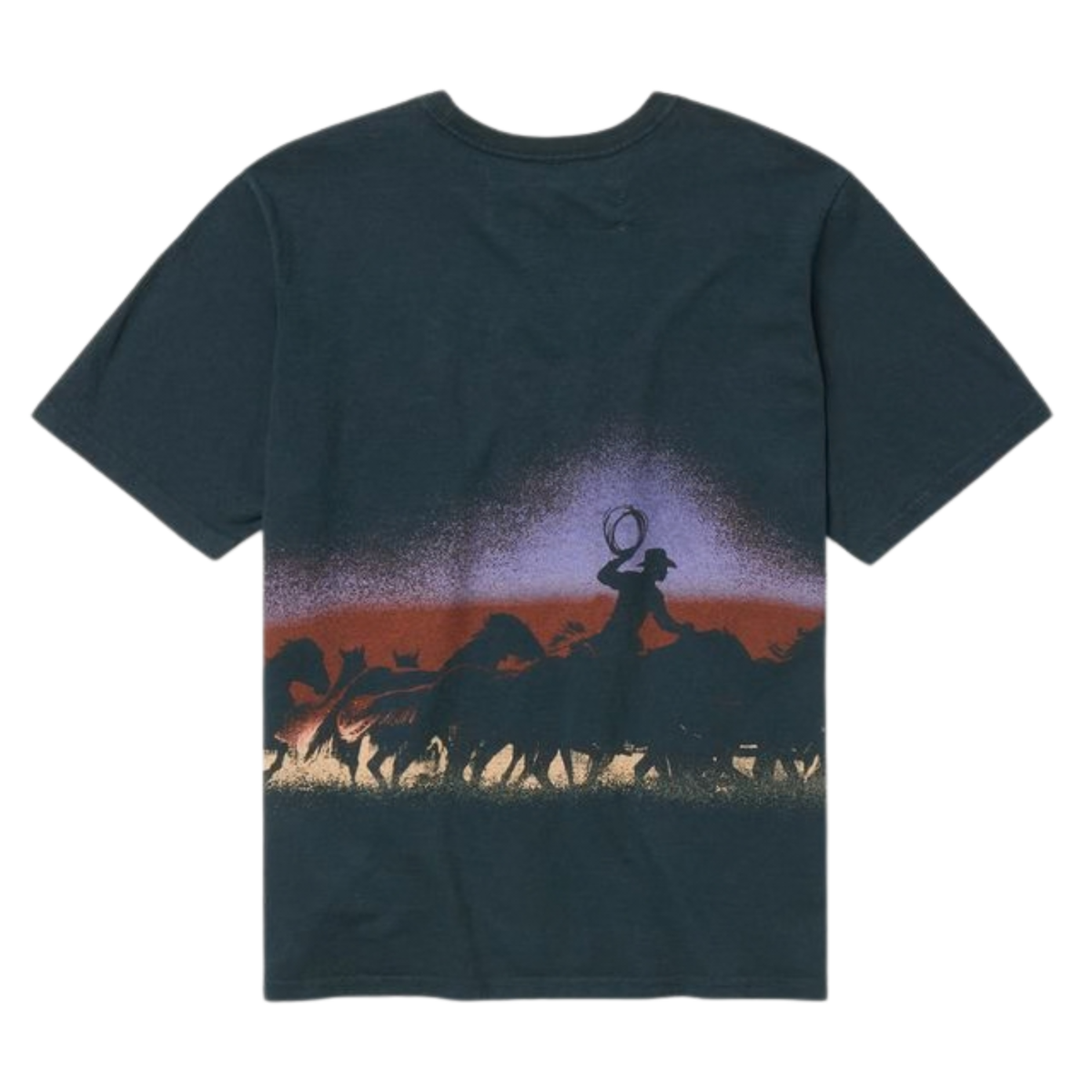 One of These Days Driftin' Back T-Shirt Hard Washed Black