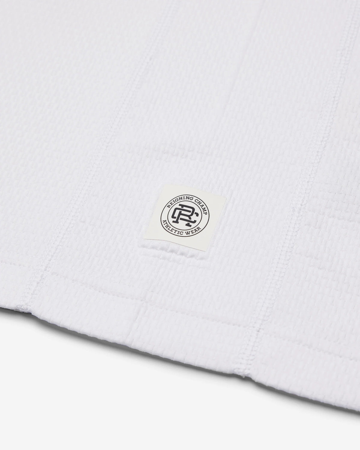 Reigning Champ Solotex Mesh Tiebreak Standard T-Shirt White