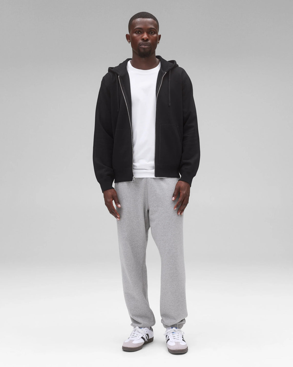 MIDWEIGHT TERRY CLASSIC ZIP HOODIE