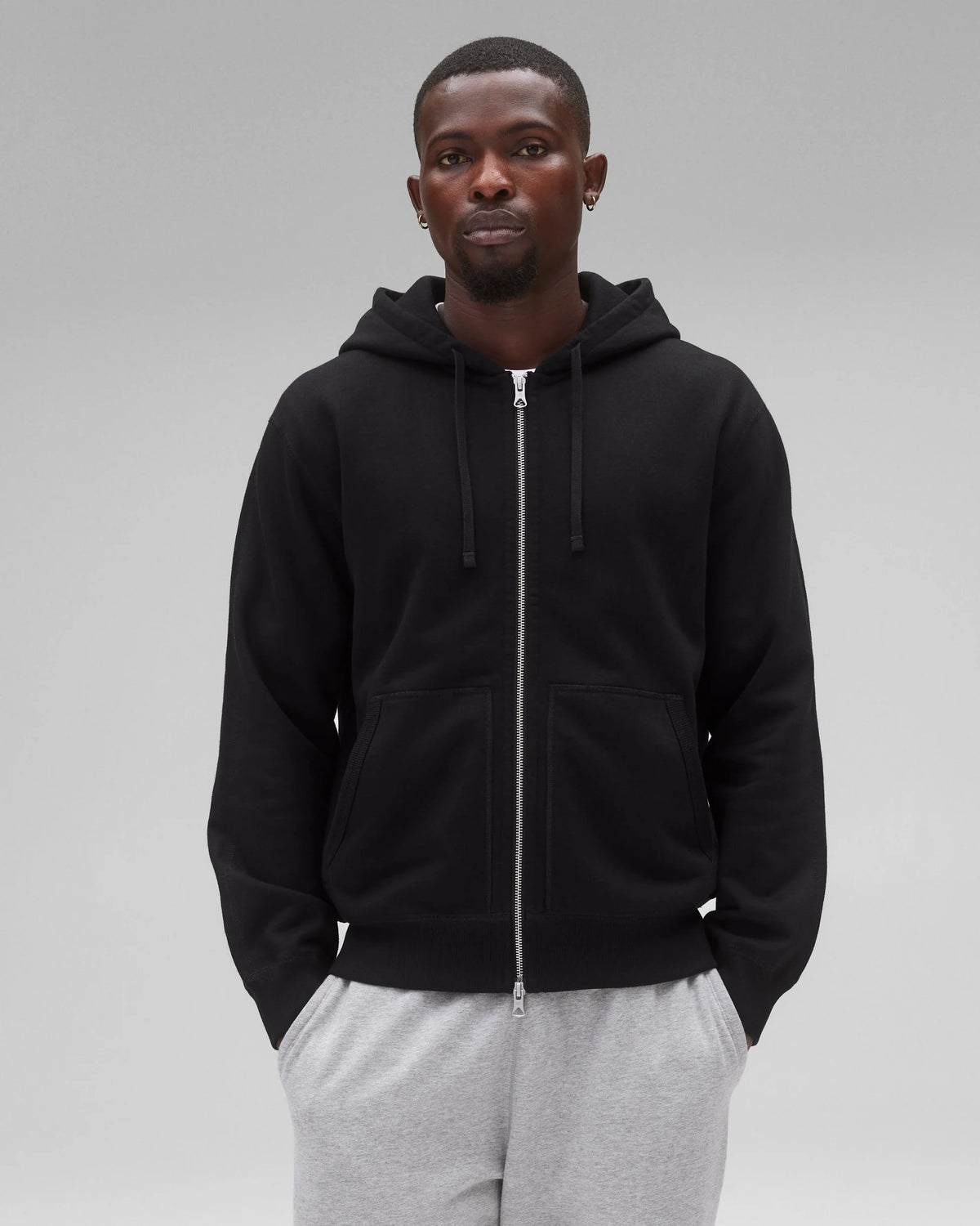 MIDWEIGHT TERRY CLASSIC ZIP HOODIE