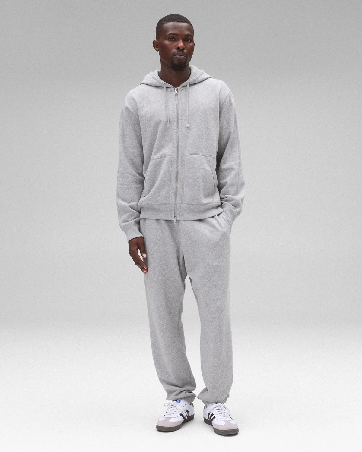 MIDWEIGHT TERRY CLASSIC ZIP HOODIE