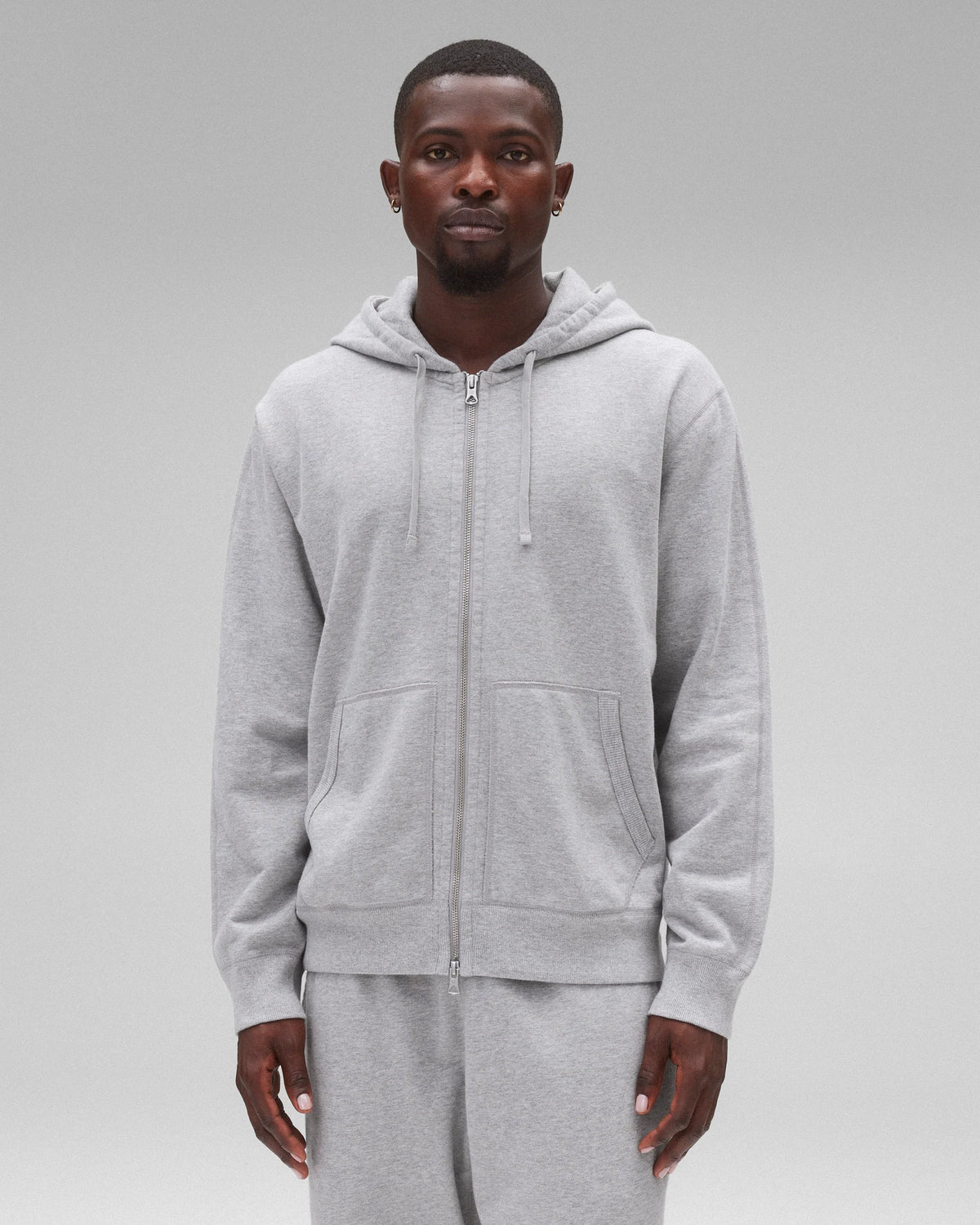 MIDWEIGHT TERRY CLASSIC ZIP HOODIE