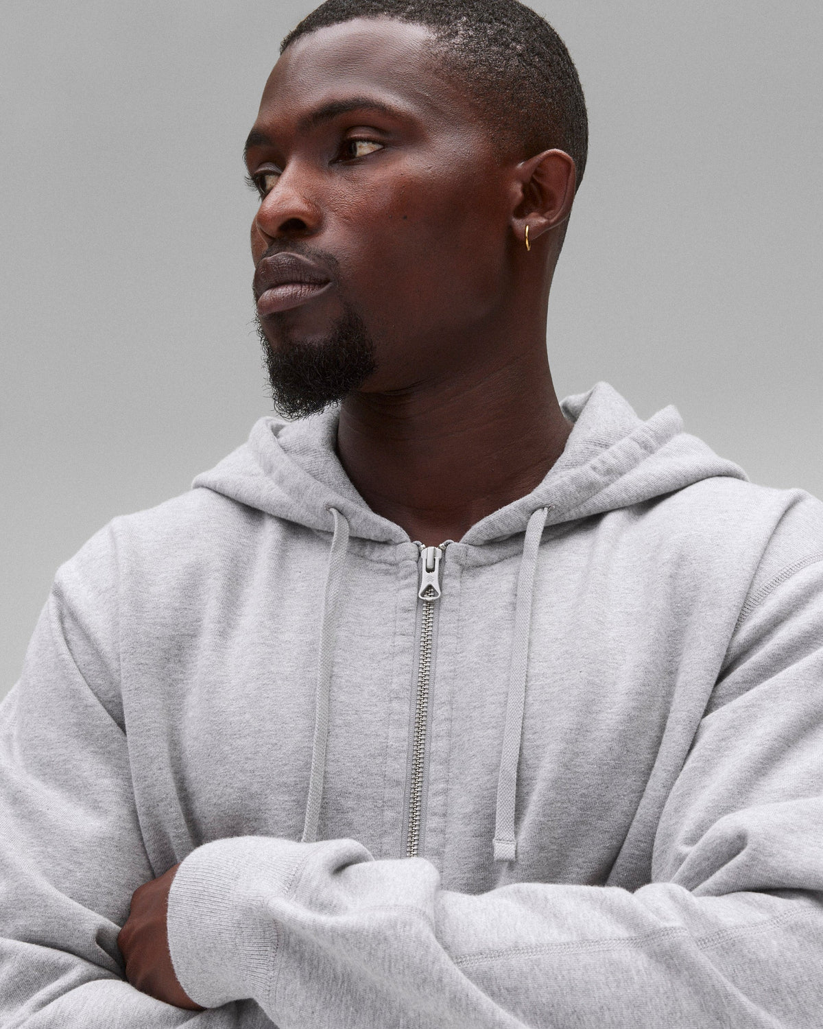 MIDWEIGHT TERRY CLASSIC ZIP HOODIE