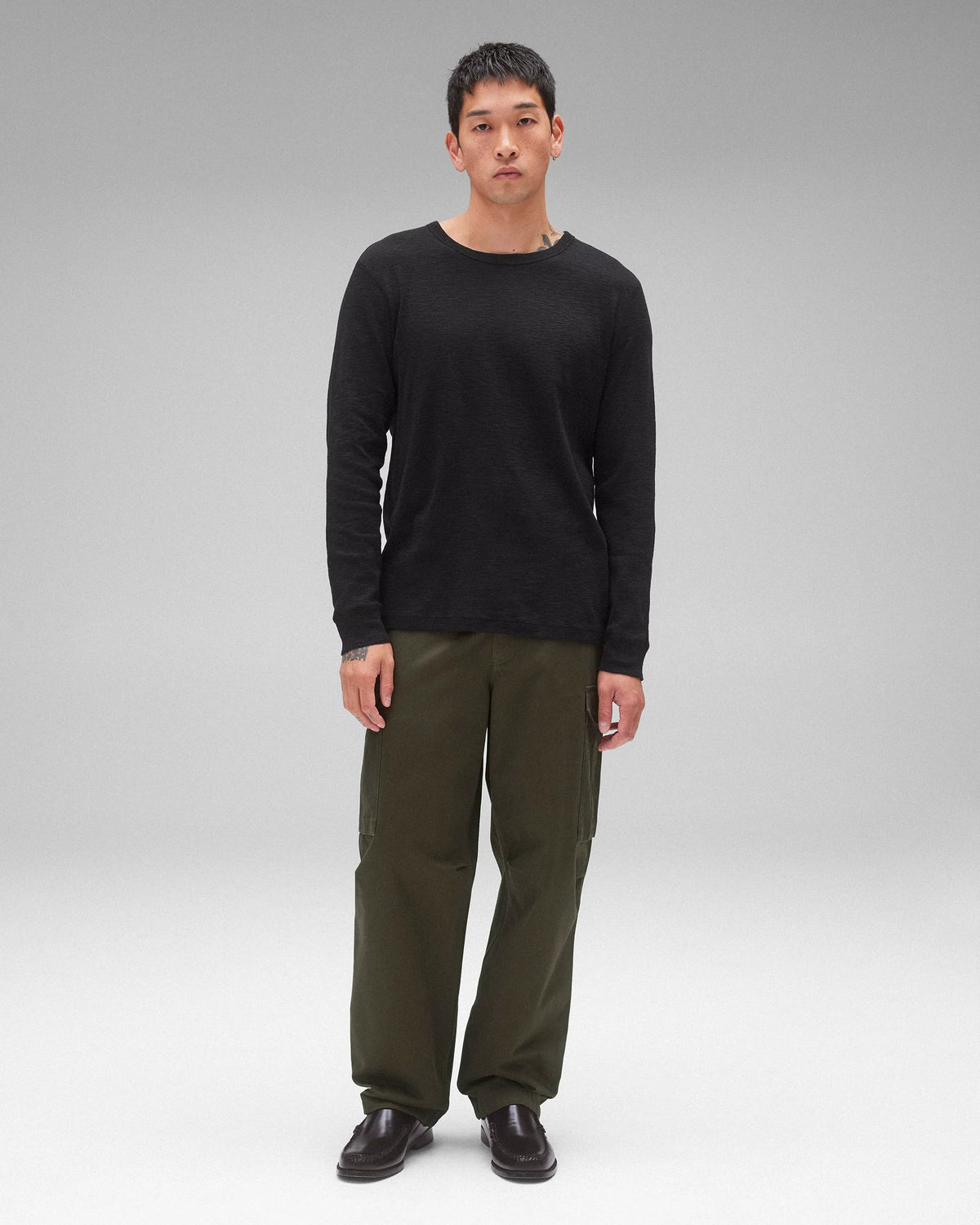 Reigning Champ Cotton Chino Keeper Pant Dark Olive
