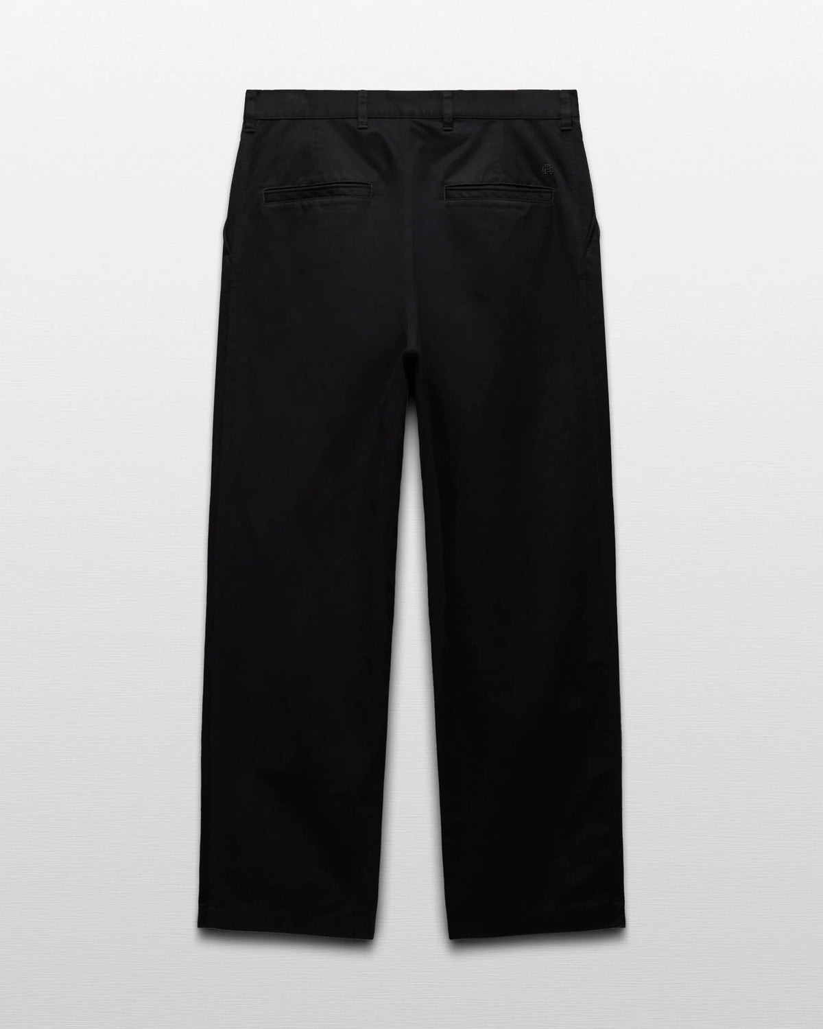Reigning Champ Woven Cotton Chino Sophomore Pant Black