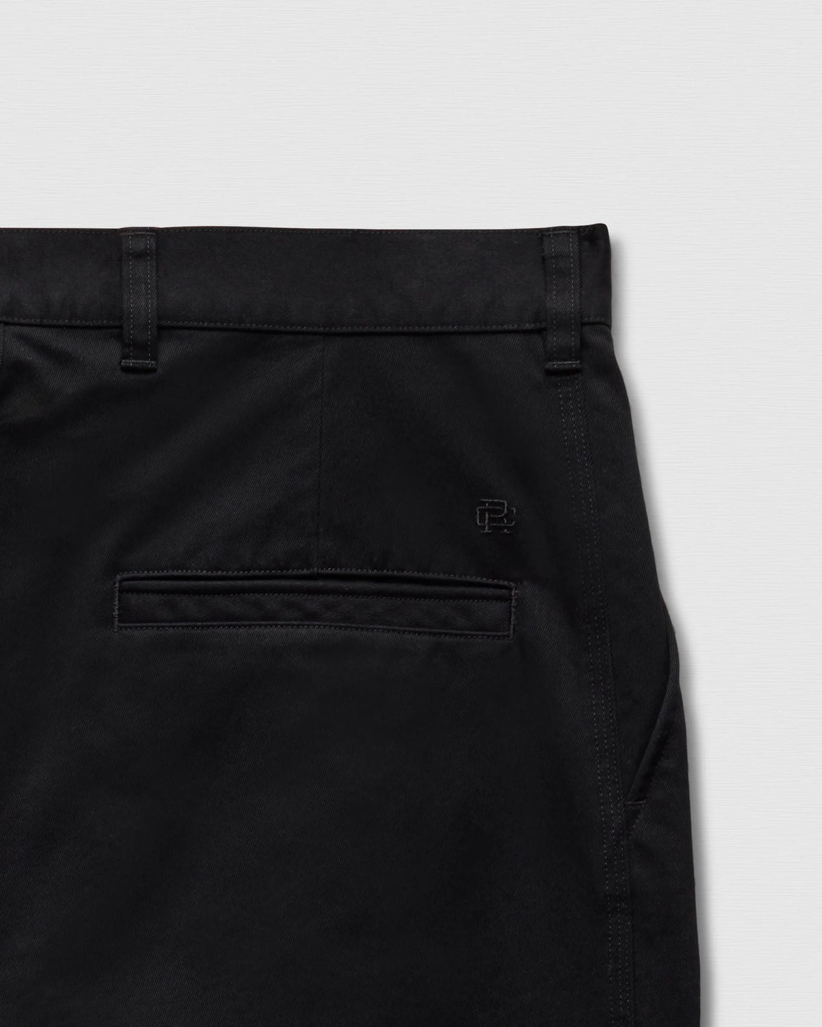 Reigning Champ Woven Cotton Chino Sophomore Pant Black